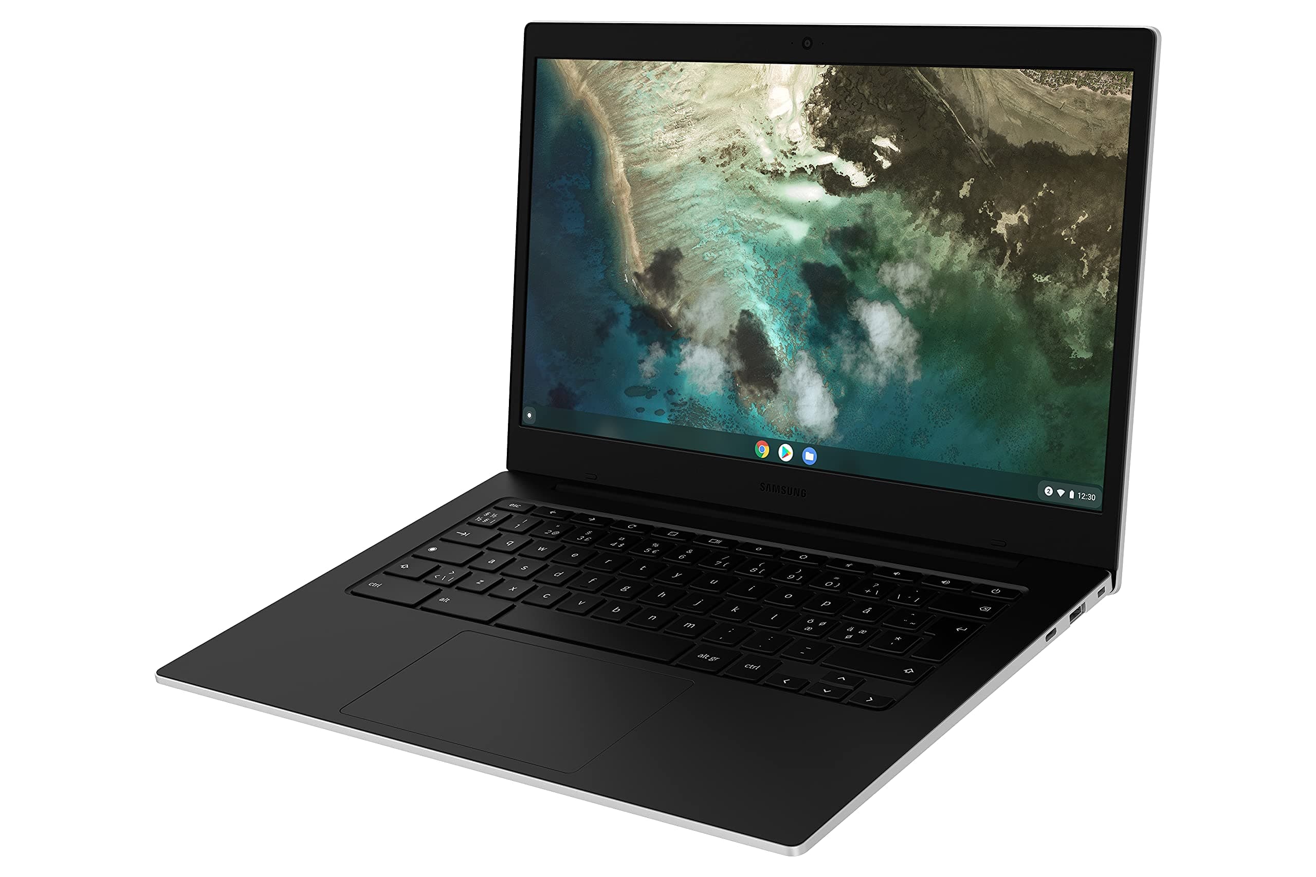Samsung GALAXY CHROMEBOOK GO 14 zoll 1920X1080 PIXEL INTEL CELERON N4500 4GB LPDDR4X 64GB EMMC GOOGLE CHROME GRAY XE340XDA-KA1IT Wi-Fi Bild 3