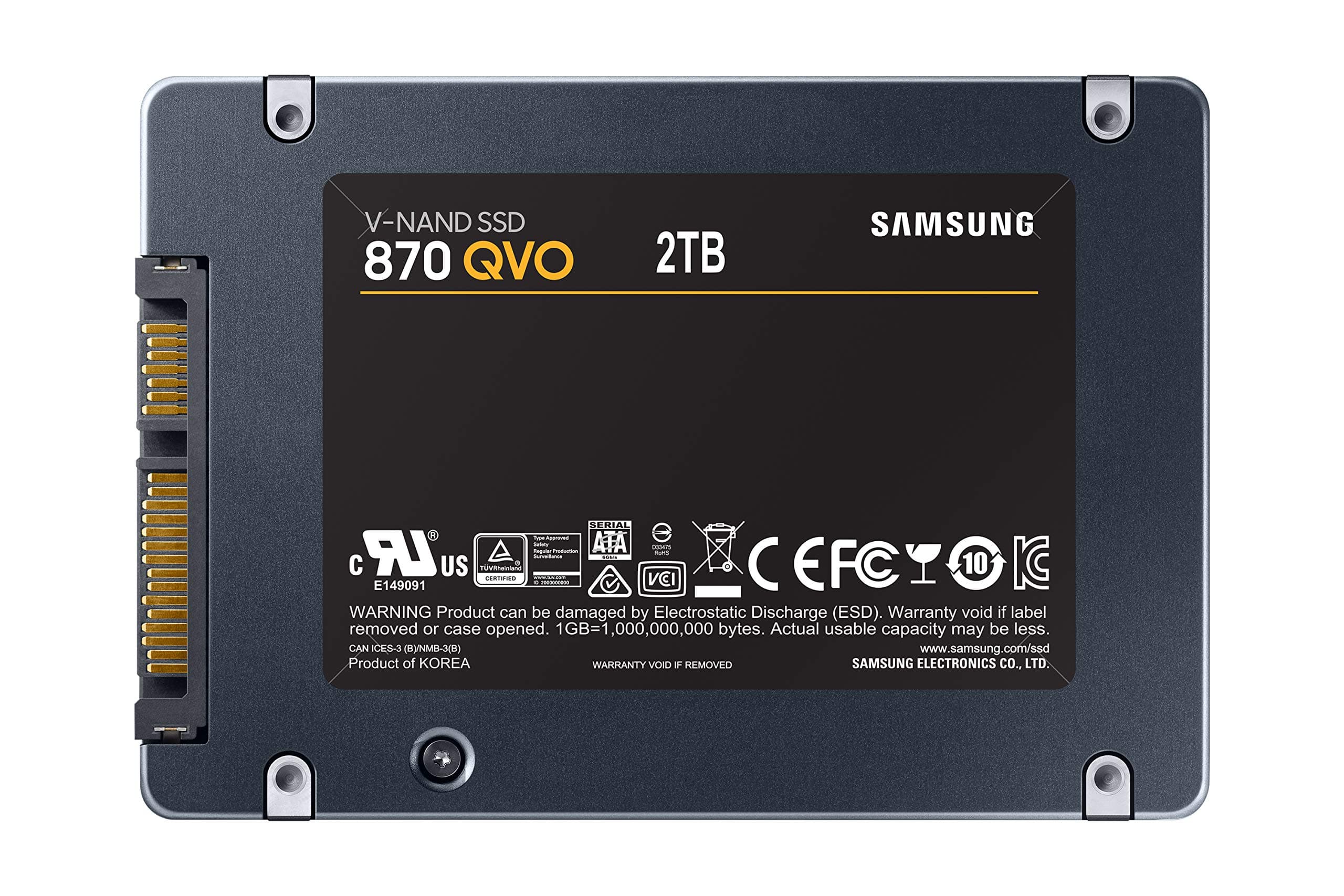 SAMSUNG HDSSD 2.5 (Sata) 2TB 870 QVO Basic Bild 3