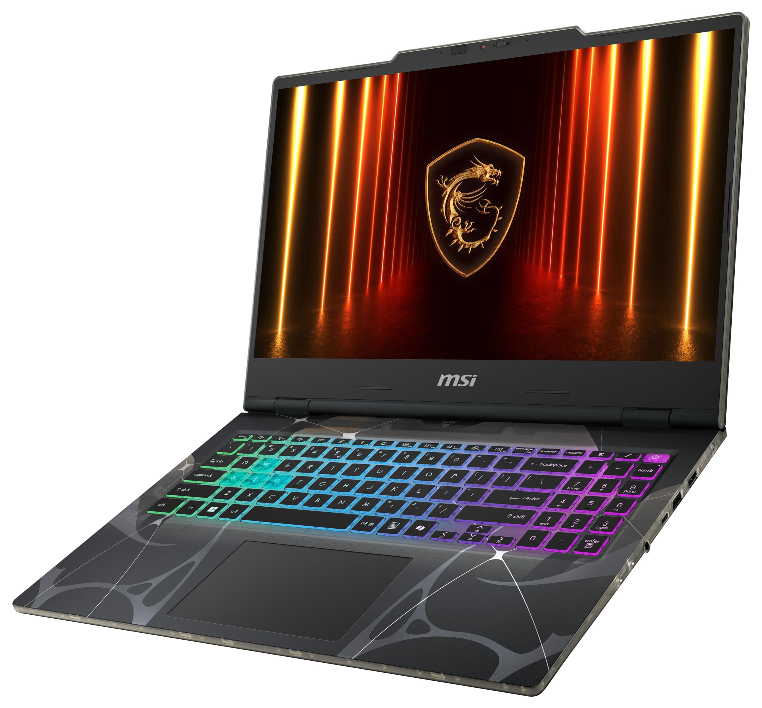 MSI Cyborg 15, Gaming-Laptop, 15,6 Zoll Full-HD 144 Hz Display, Intel Core 7 240H, NVIDIA GeForce RTX 5060, 16 GB DDR5, 1 TB SSD, Windows 11 Home, QWERTZ Tastatur, Schwarz, B2RWFKG-068 Intel Core 7 240H RTX5060 8GB Bild 7