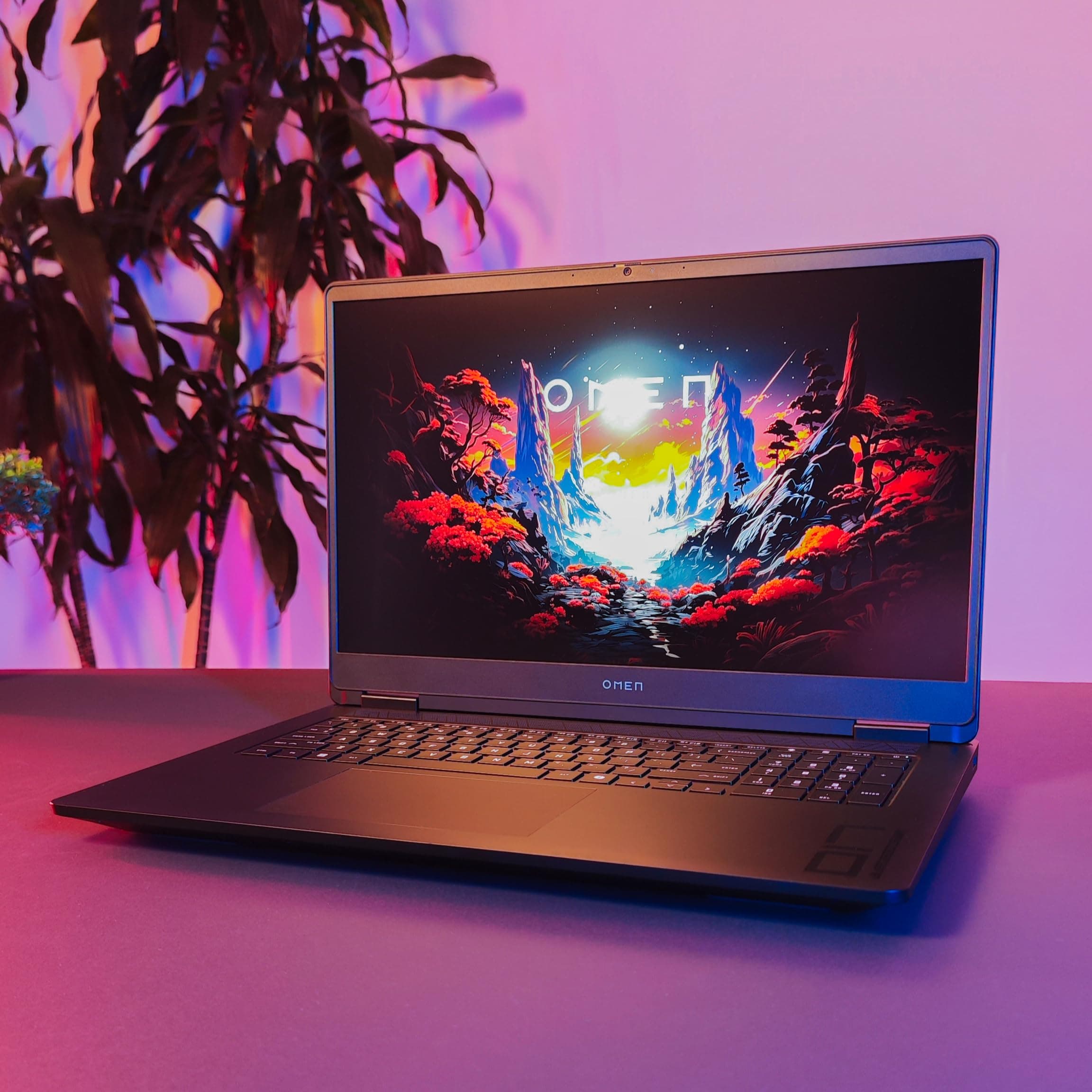 HP Omen Gaming Laptop | 17,3 Zoll FHD-Display - 144 Hz | AMD Ryzen 9 8945HS | 16 GB DDR5 RAM (2x8 GB) | 1TB SSD | NVIDIA GeForce RTX 4060 (8GB) | QWERTZ | Windows 11 Home | Shadow Black NVIDIA GeForce RTX 4060 AMD Ryzen9-8945HS, 16GB DDR5 Bild 2