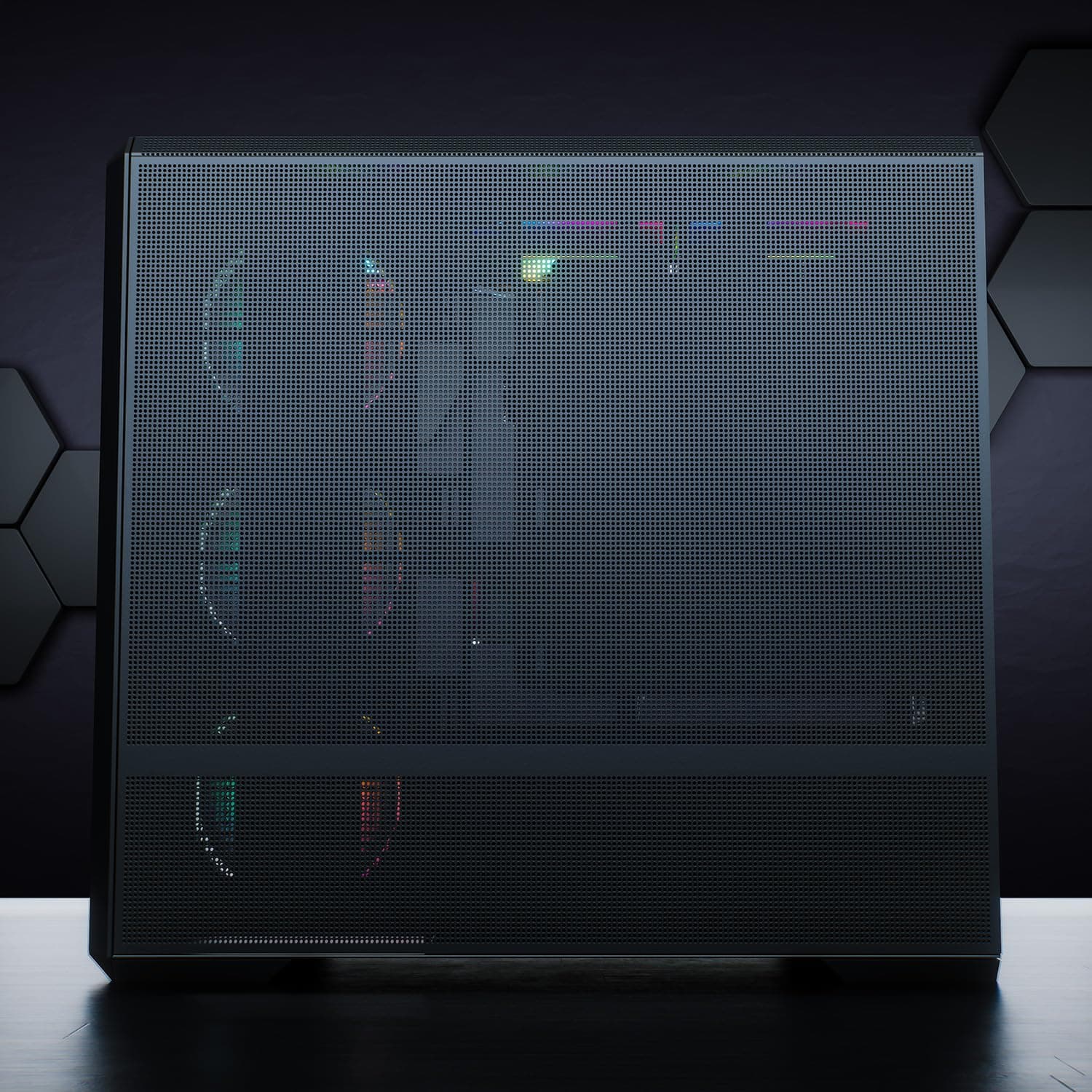 GameMachines Fury - Gaming PC - AMD Ryzen 7 5700X - Radeon RX 9060-1TB SSD - 32GB DDR4 - WLAN - Win 11 Pro Radeon RX 9060 Schwarz Bild 5