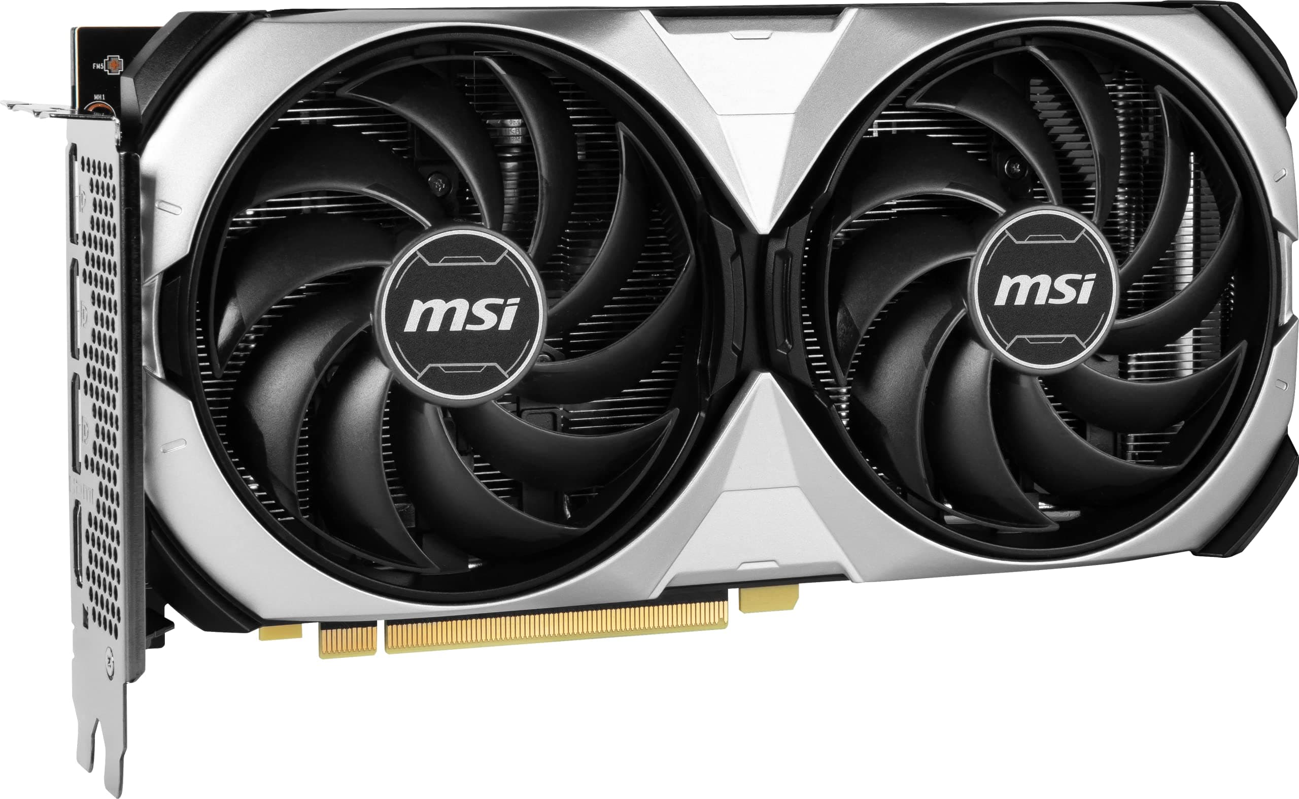MSI Gaming GeForce RTX 4070 12GB GDRR6X 192-Bit HDMI/DP Nvlink TORX Fan 4.0 Ada Lovelace Architecture Grafikkarte (RTX 4070 Ventus 2X 12G OC) Bild 7