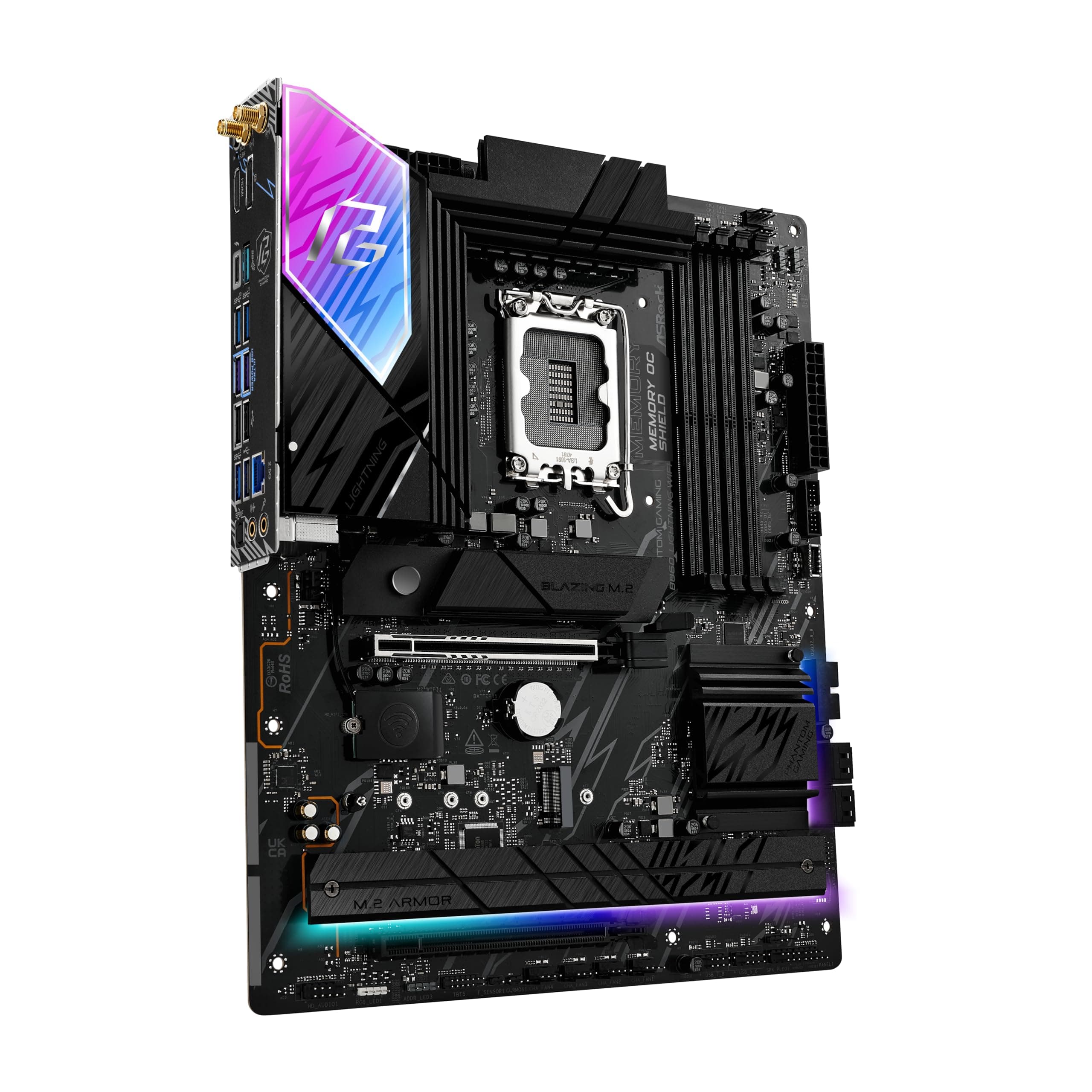 ASRock Mainboard B860 Lightning WiFi Bild 3