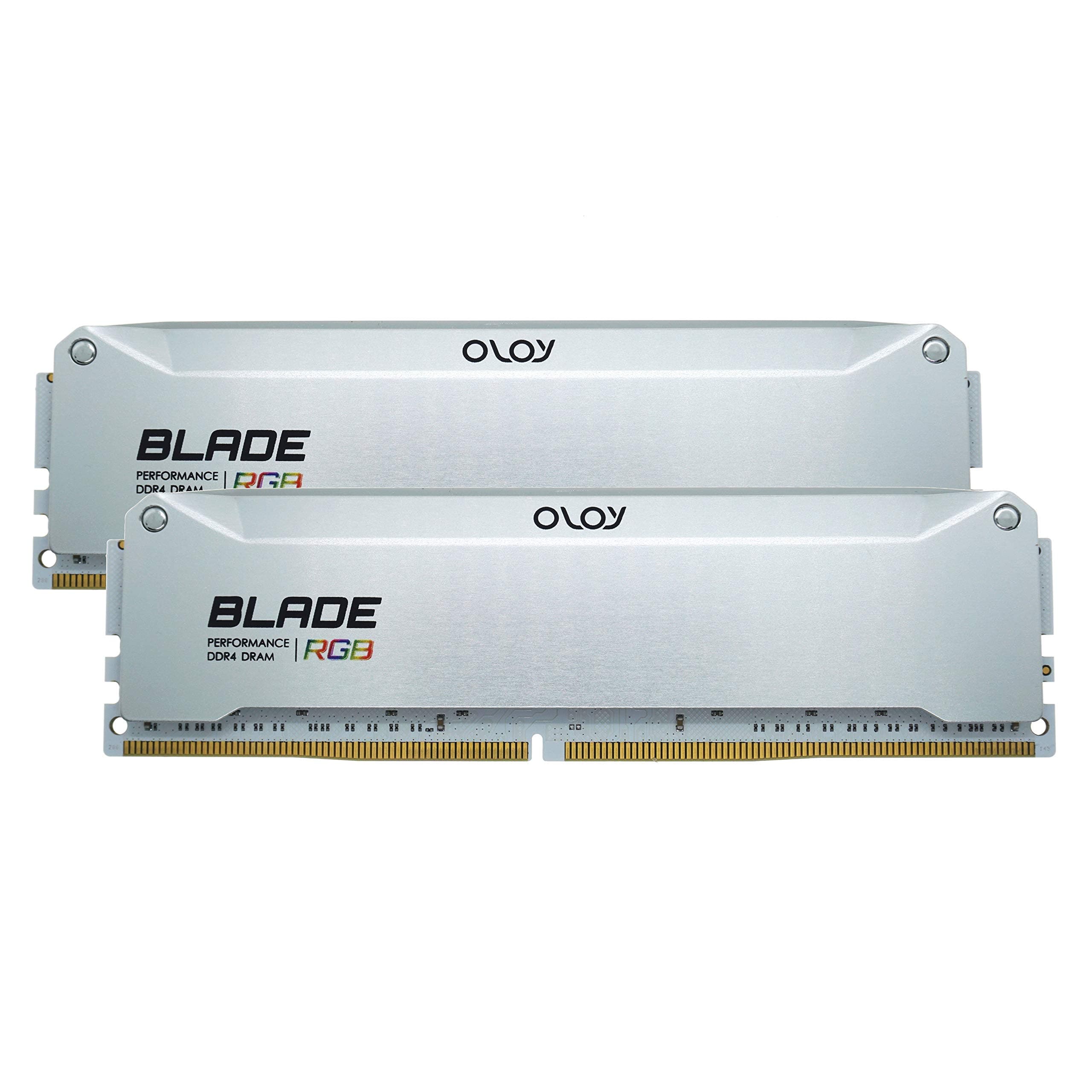 OLOy DDR4 RAM 16 GB (2 x 8 GB) Aluminiumklinge RGB 3600 MHz CL16 1,35 V 288-Pin Desktop Gaming UDIMM (MD4U0836163BRADA)