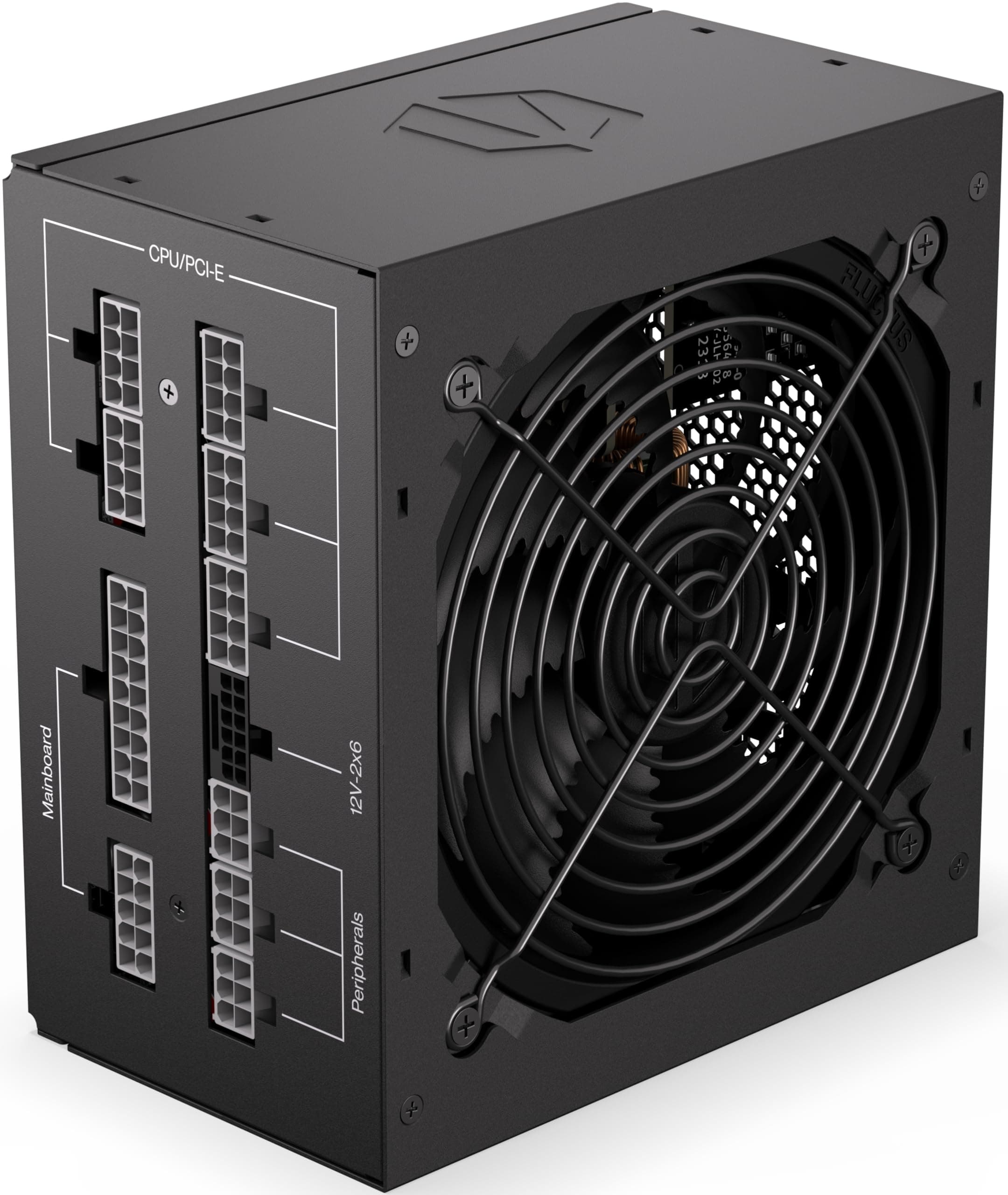 ENDORFY Supremo FM6 850W Netzteil ATX 3.1 PCIe 5.1, 80 Plus Gold, Cybenetics Platinum, Vollmodulares PSU, 12V-2x6, Leiser Fluctus 120 mm Lüfter, Japanische Kondensatoren Bild 2