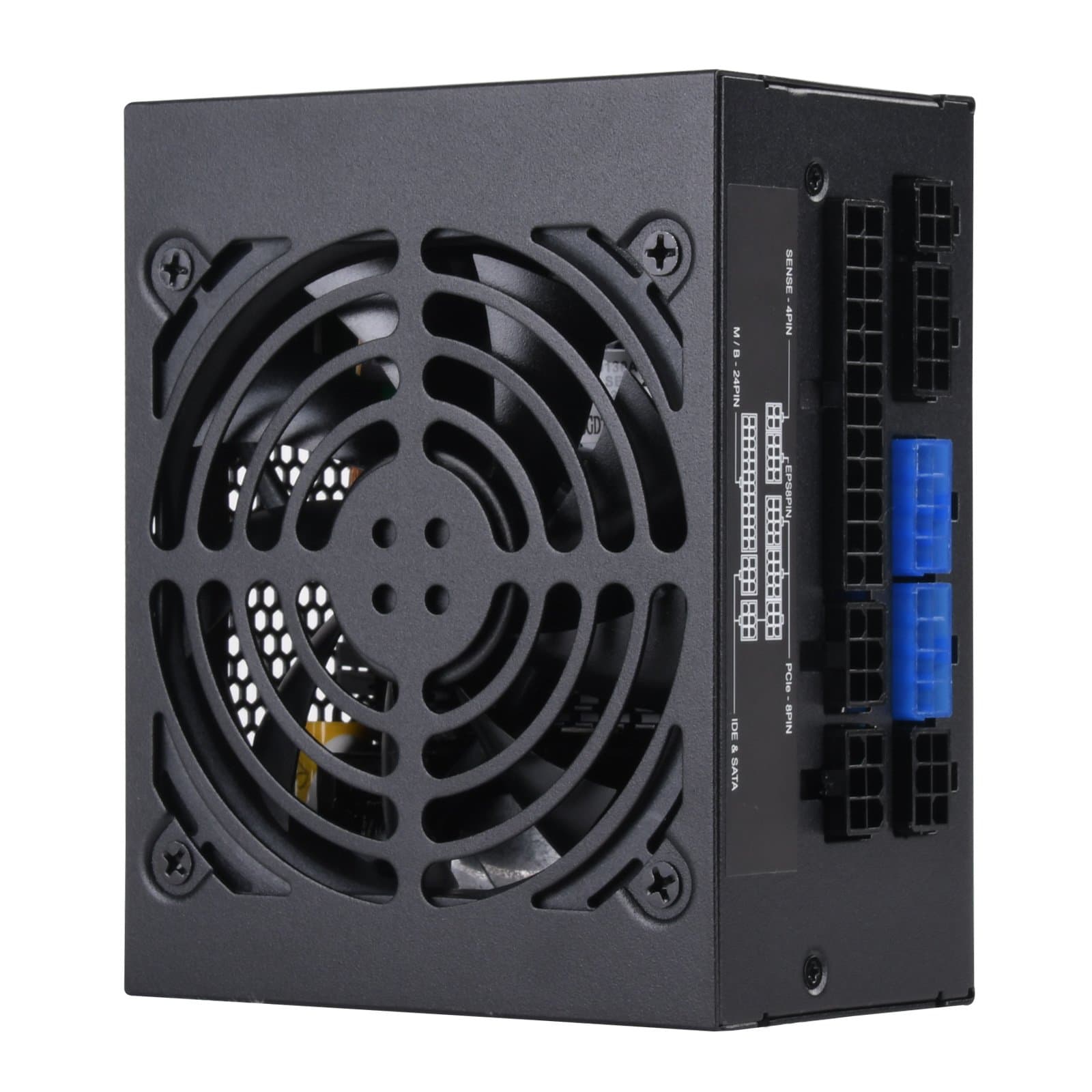 Silverstone SFX-Serie SX500, 500-W-SFX-Vollmodular-80-Plus-Gold-Netzteil