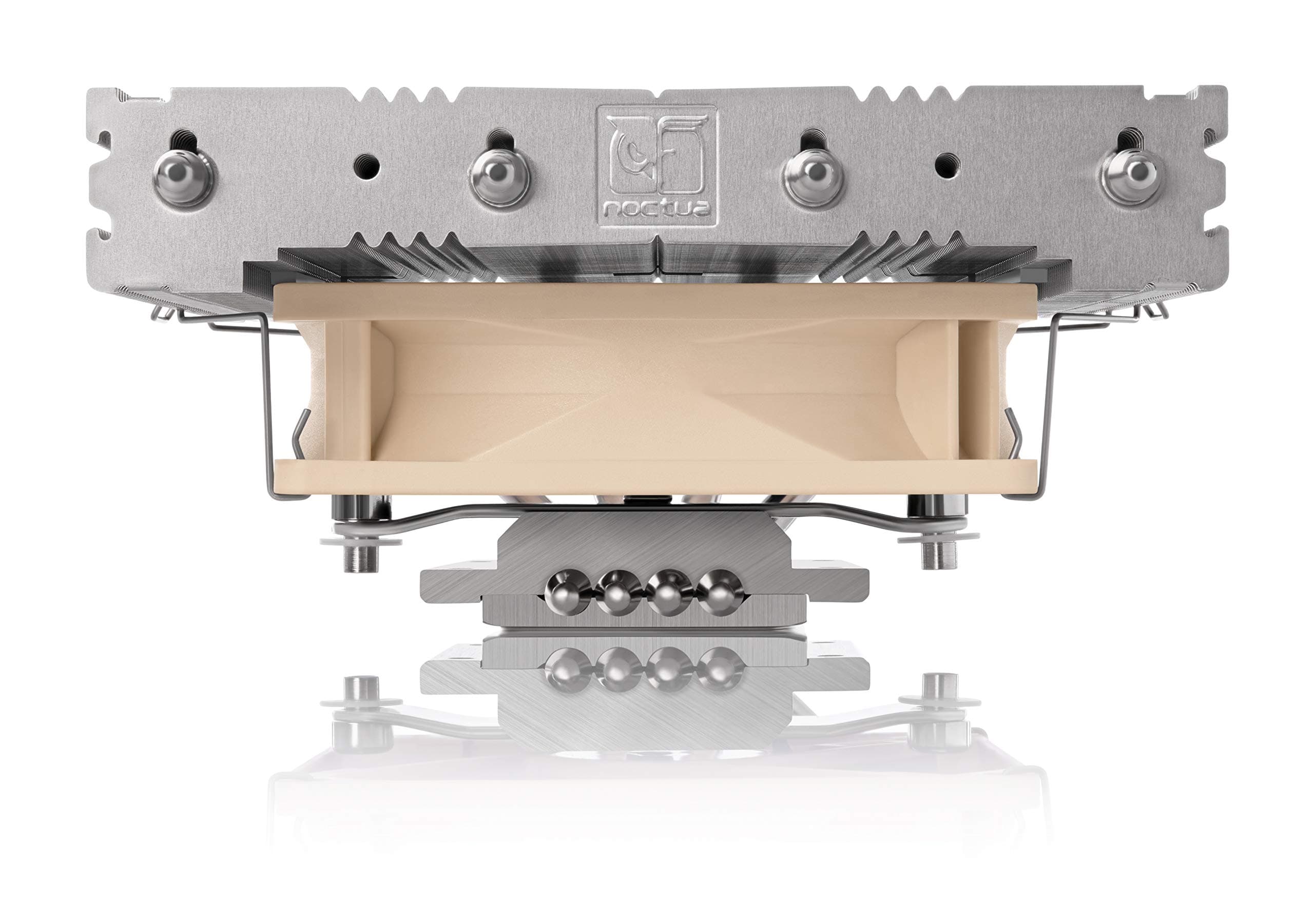 Noctua NH-L12 Ghost S1 Edition, Low-Profile CPU Kühler mit leisem 92mm PWM Lüfter (Braun) Bild 3