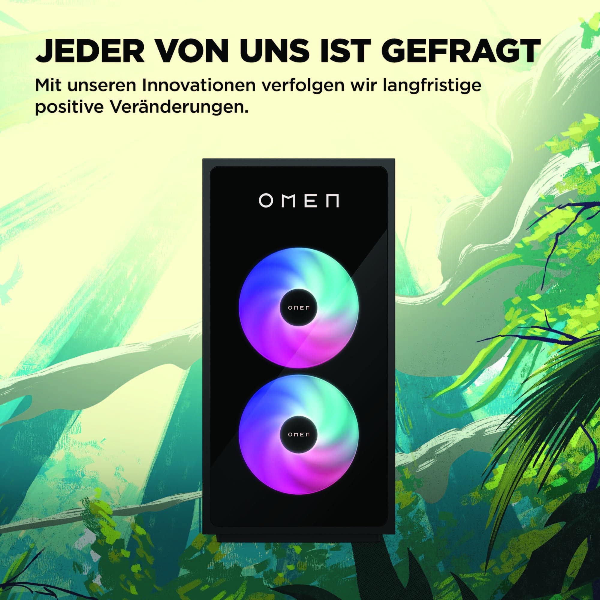 HP Omen GT16-0273ng 35L Gaming Desktop PC, Intel Core i7 i7-14700F, 32GB DDR5-SDRAM, 1 TB SSD, NVIDIA GeForce RTX 4060 Ti, Tower PC, Windows 11 Home, Schwarzes Metall mit Glas Blende Intel Core i7 i7-14700F NVIDIA GeForce RTX 4060 Ti Bild 7