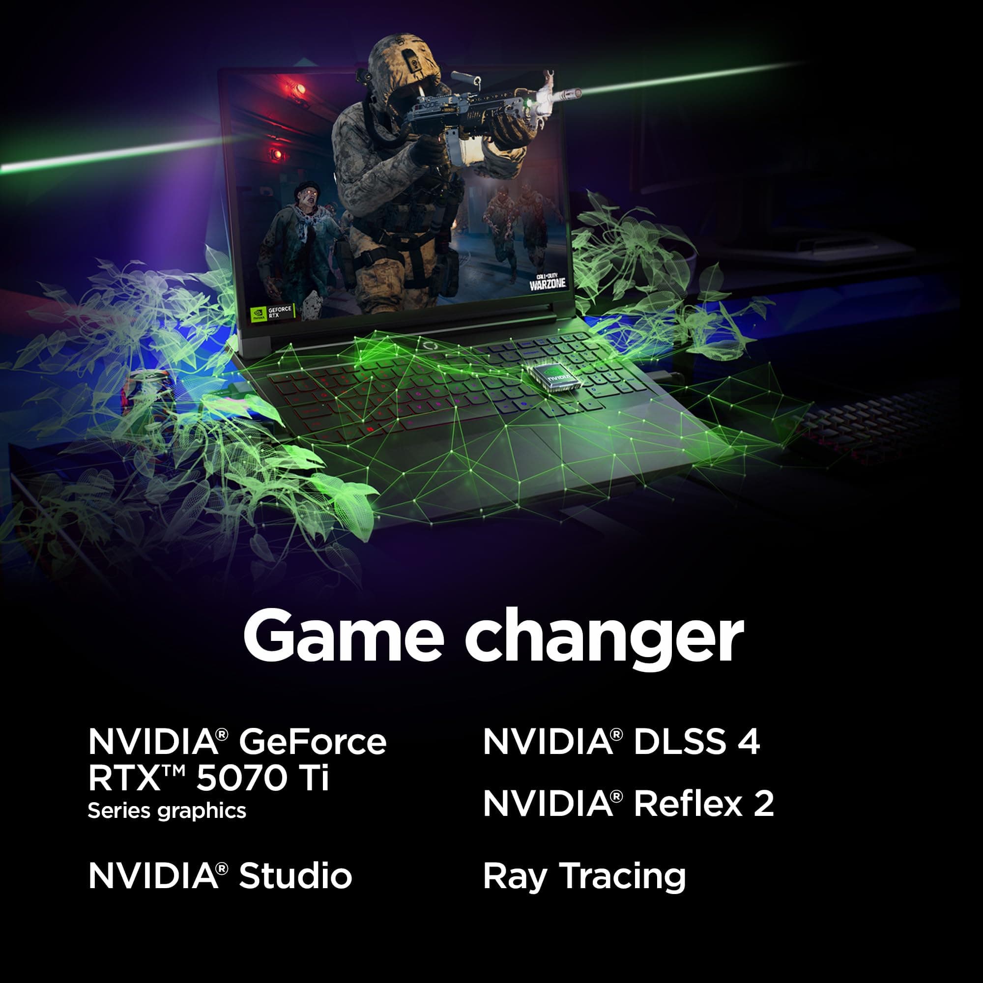 Lenovo Legion Pro 7i - 2025 - Gaming Laptop - NVIDIA GeForce RTX 5070Ti - 16 Zoll 240Hz OLED Display - Intel Core Ultra 7 255HX - 32GB Speicher - 1TB Speicher - Eclipse Black - Gratis 3 Monate PC Game Bild 5