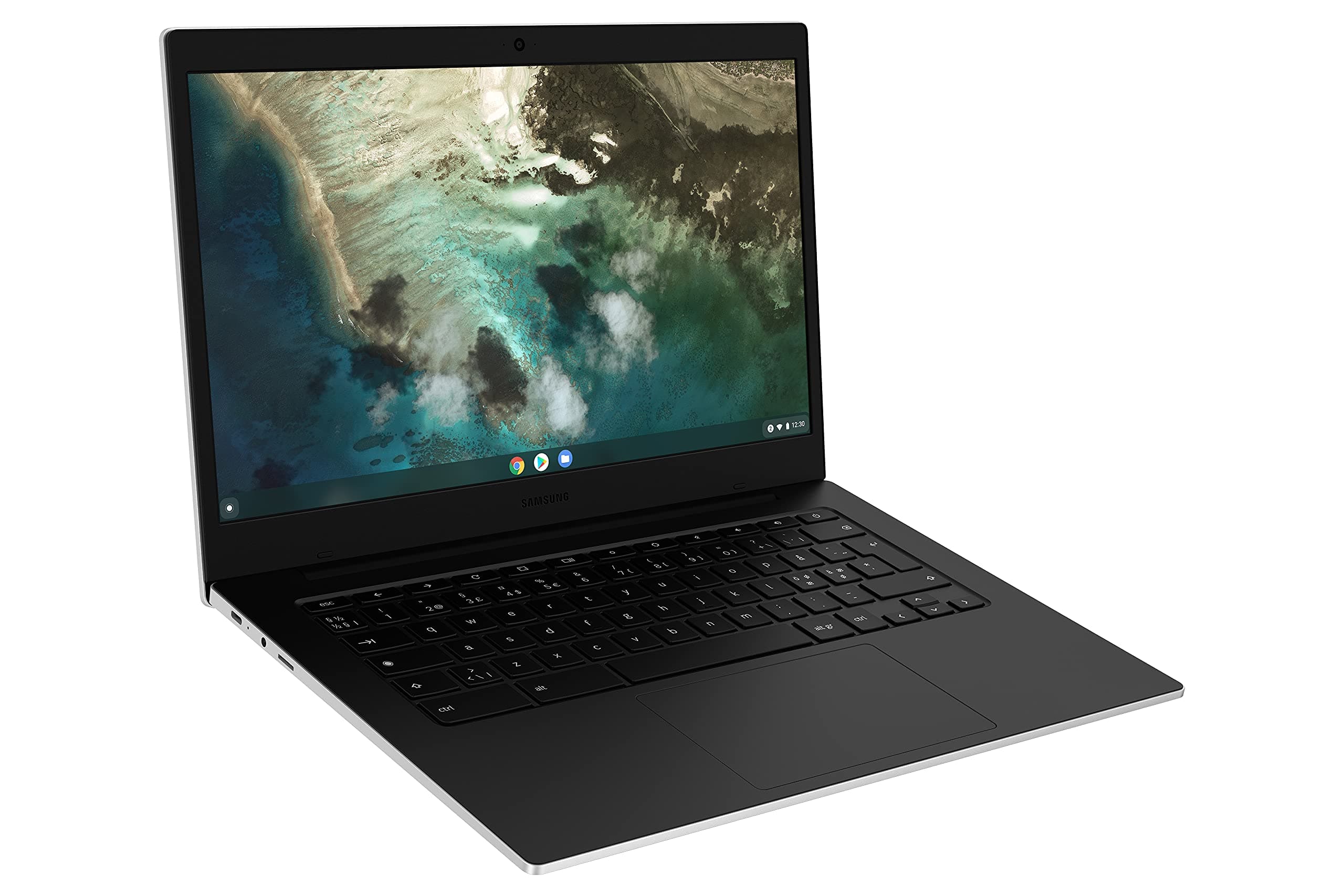 Samsung GALAXY CHROMEBOOK GO 14 zoll 1920X1080 PIXEL INTEL CELERON N4500 4GB LPDDR4X 64GB EMMC GOOGLE CHROME GRAY XE340XDA-KA1IT Wi-Fi Bild 2