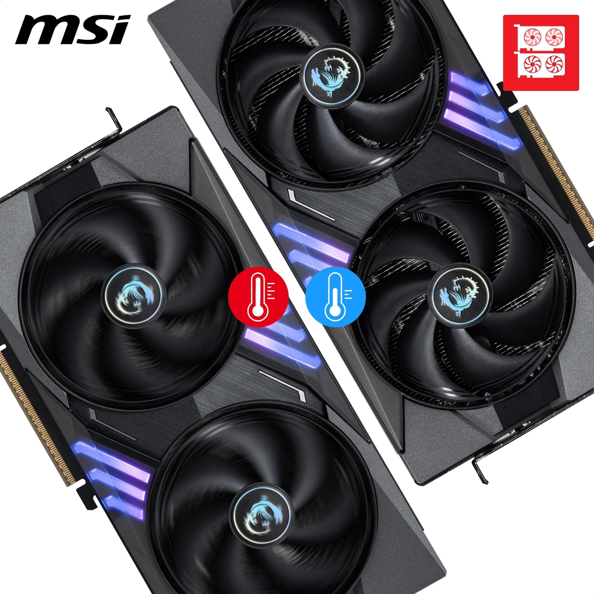 MSI GeForce RTX 5060 Ti 16G Gaming OC - 16GB GDDR7 (28Gbps/128-bit), PCIe 5, Boost: 2647 MHz, HDMI 2.1b, DisplayPort 2.1b Bild 5