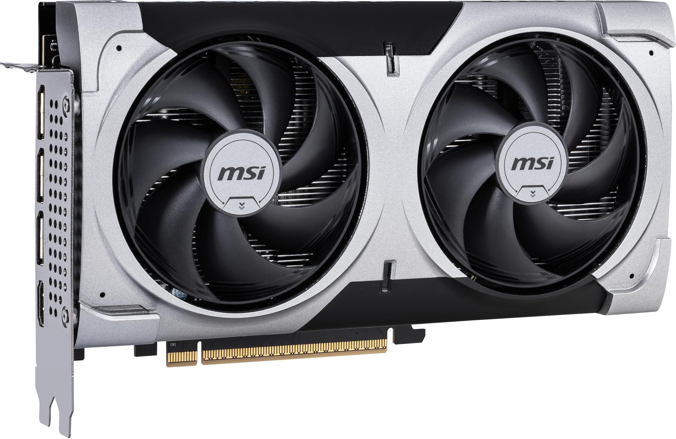 MSI Gaming RTX 5060 Ti 16G Ventus 2X OC Plus Grafikkarte (16 GB GDDR7, 128 Bit, Extreme Leistung: TBA MHz, DisplayPort x 3 2.1a, HDMI 2.1b, NVIDIA Blackwell Architektur) Bild 5