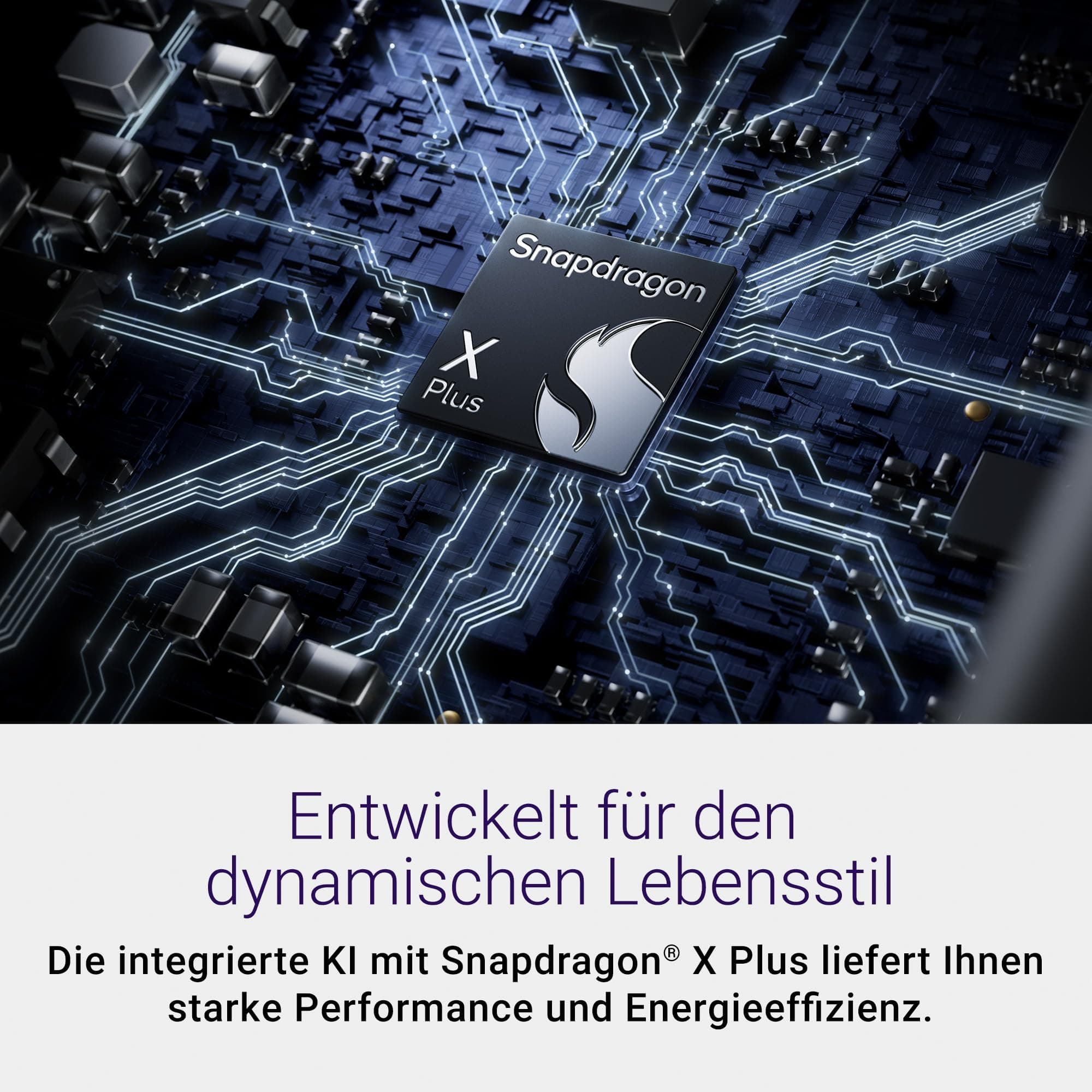 Dell Inspiron 14 (5441) Copilot+ PC Laptop 14 Inch FHD+ Display 60 Hz, Qualcomm Snapdragon X Plus, 16GB RAM, 512GB SSD, Qualcomm Adreno, Windows 11 Home, German QWERTZ Backlit AI Keyboard, Titanium Snapdragon X Plus 16 GB 512GB SSD Bild 4