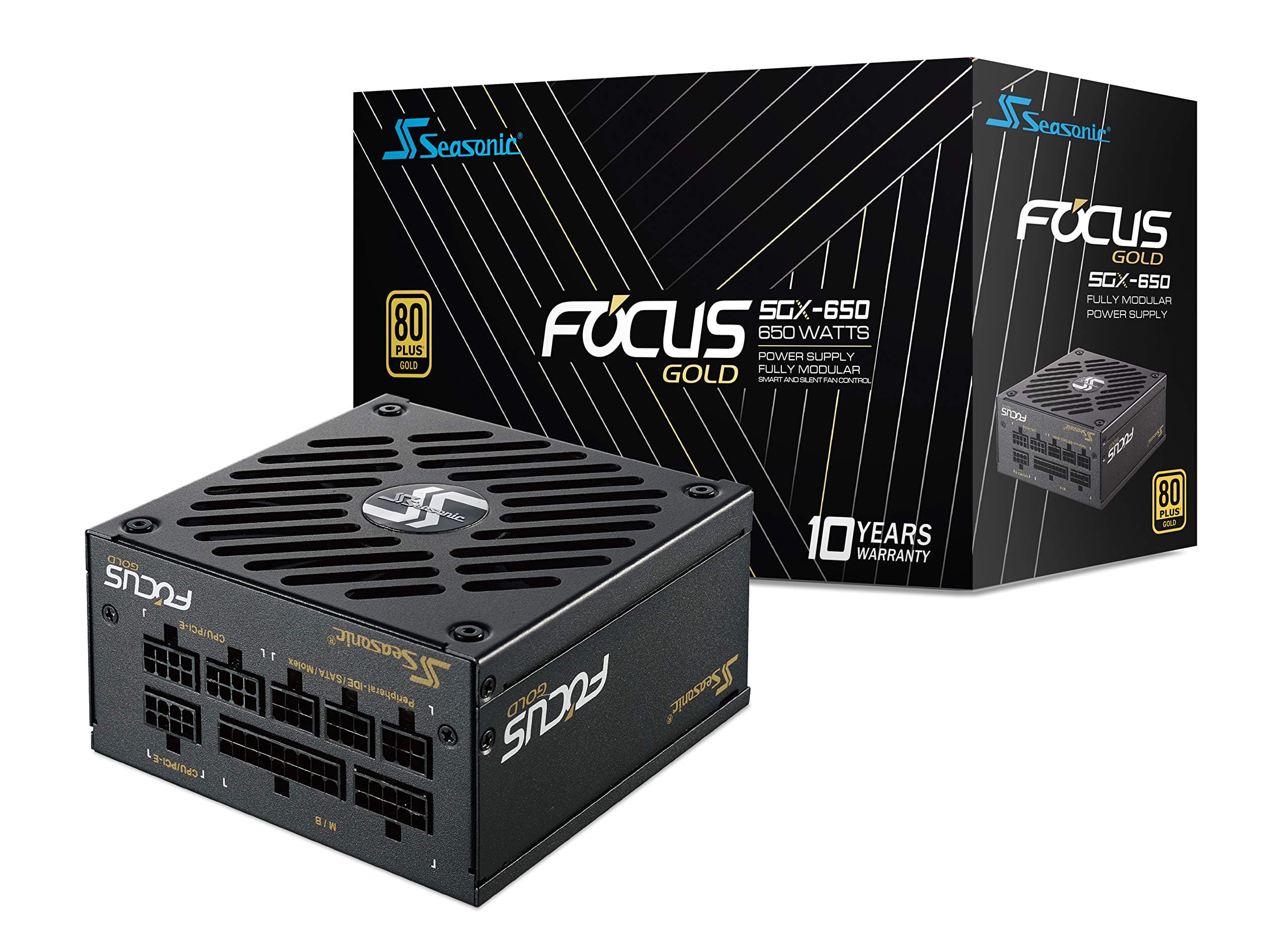 Seasonic Focus SGX-650 Netzteil 650 W SFX Schwarz - Netzteile (650 W, 100-240, 50/60, 100 W, 648 W, 100 W)