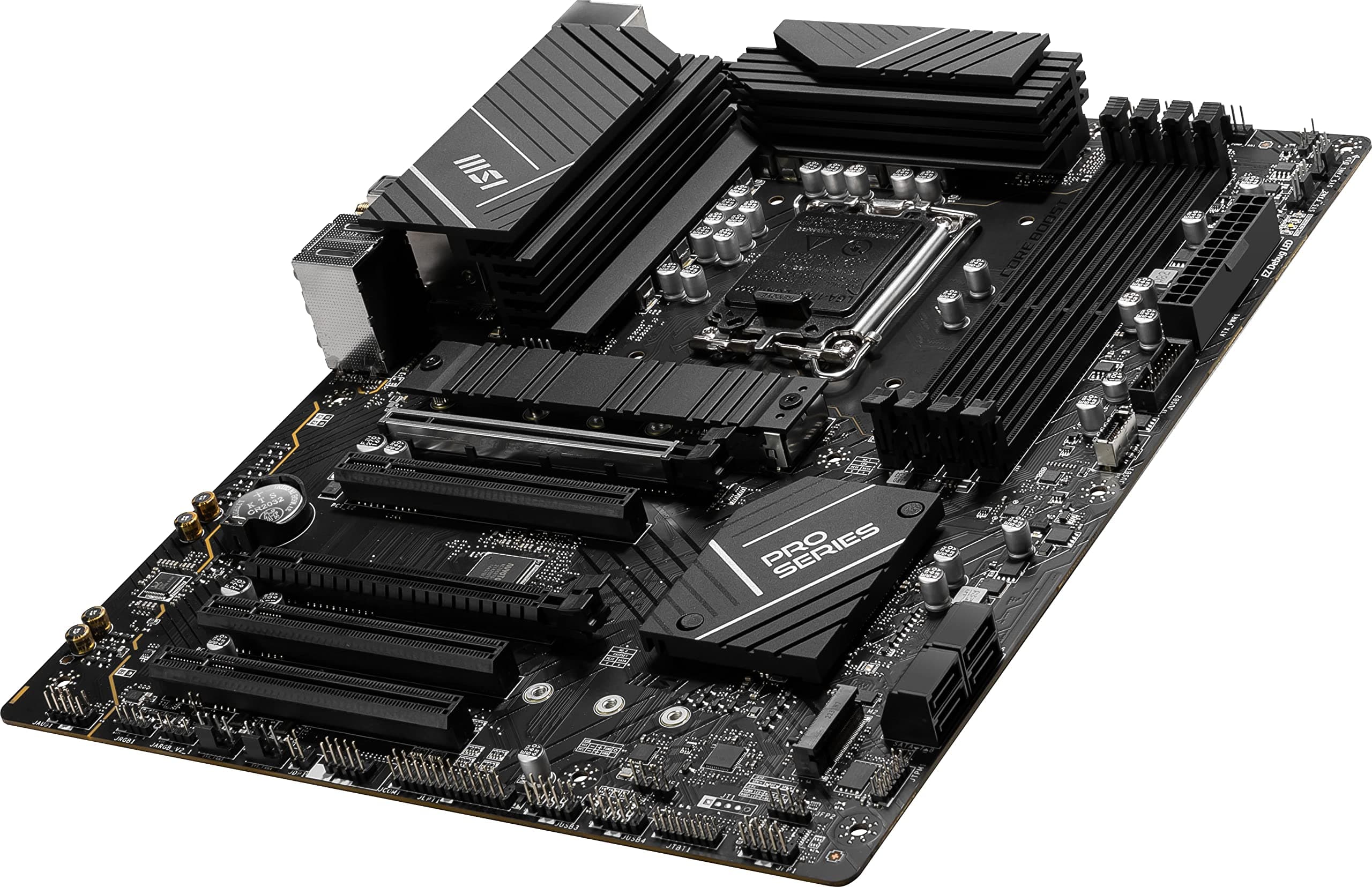 MSI PRO B760-P WiFi DDR4 ProSeries Motherboard (unterstützt Intel Prozessoren der 12. / 13. Generation, LGA 1700, DDR4, PCIe 4.0, M.2, 2,5 Gbit/s LAN, USB 3.2 Gen2, Wi-Fi 6E, ATX) Bild 3