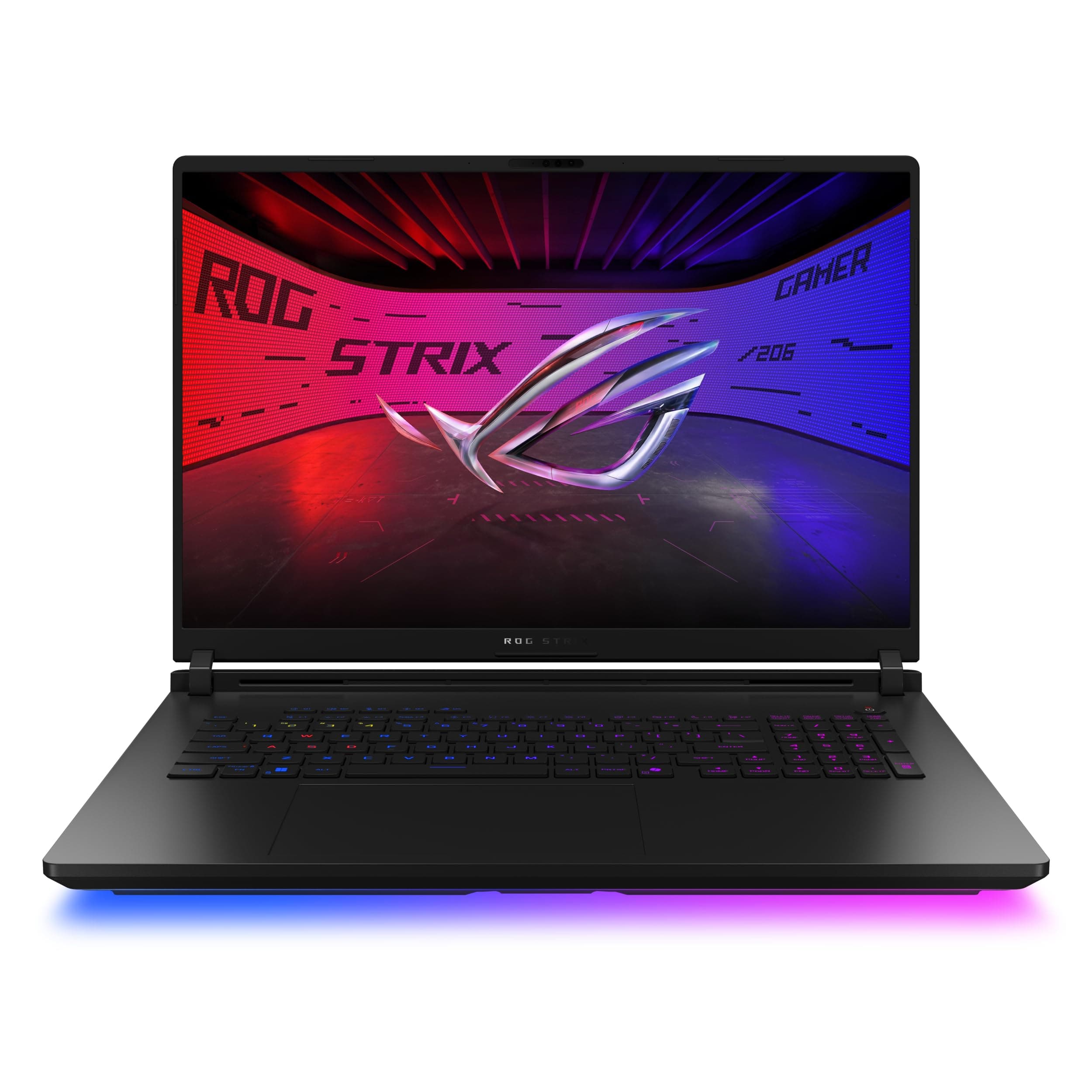 ASUS ROG Strix Scar 18 G835LX Laptop; 18" WQXGA 240Hz/3ms 16:10 MiniLED Display; Intel Core Ultra 9 275HX; 64GB RAM; 1TB SSD; NVIDIA RTX 5090; Win11 Home; QWERTZ; Off Black; 3Monate GamePass Bild 2