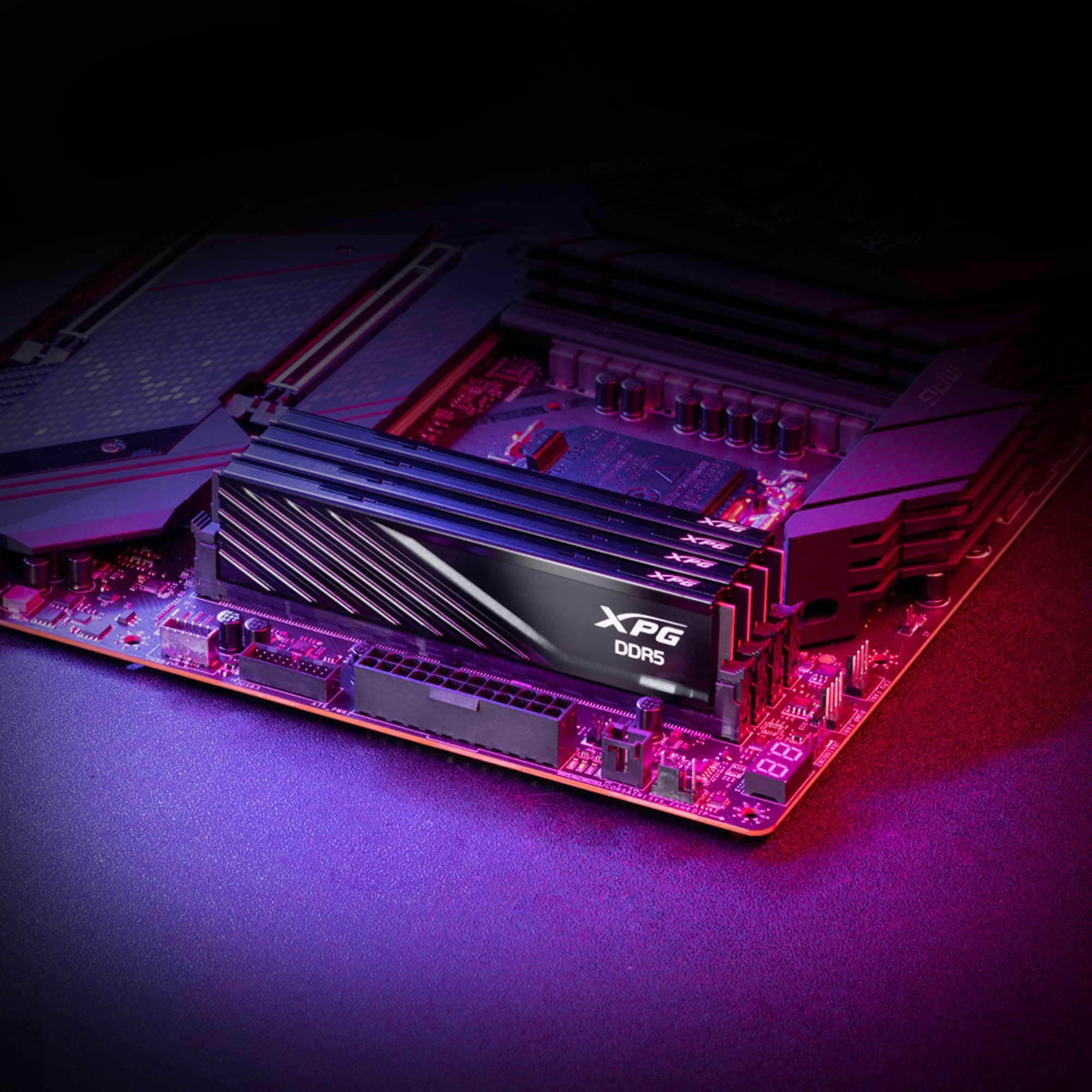 Kit+Barrettes+m%C3%A9moire+32Go+%282x16Go%29+DIMM+DDR5+Adata+XPG+Lancer+Blade+PC5-44800+%285600+MHz%29+%28Noir%29 Bild 4