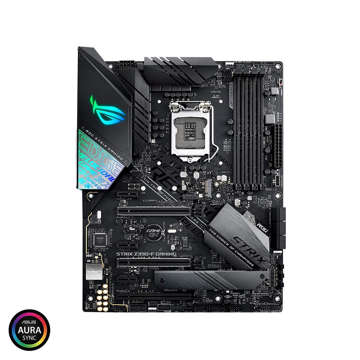 ASUS ROG Strix Z390-F Gaming Motherboard LGA1151 (Intel 8th and 9th Gen) ATX DDR4 DP HDMI M.2 USB 3.1 Gen2 Gigabit LAN Bild 3
