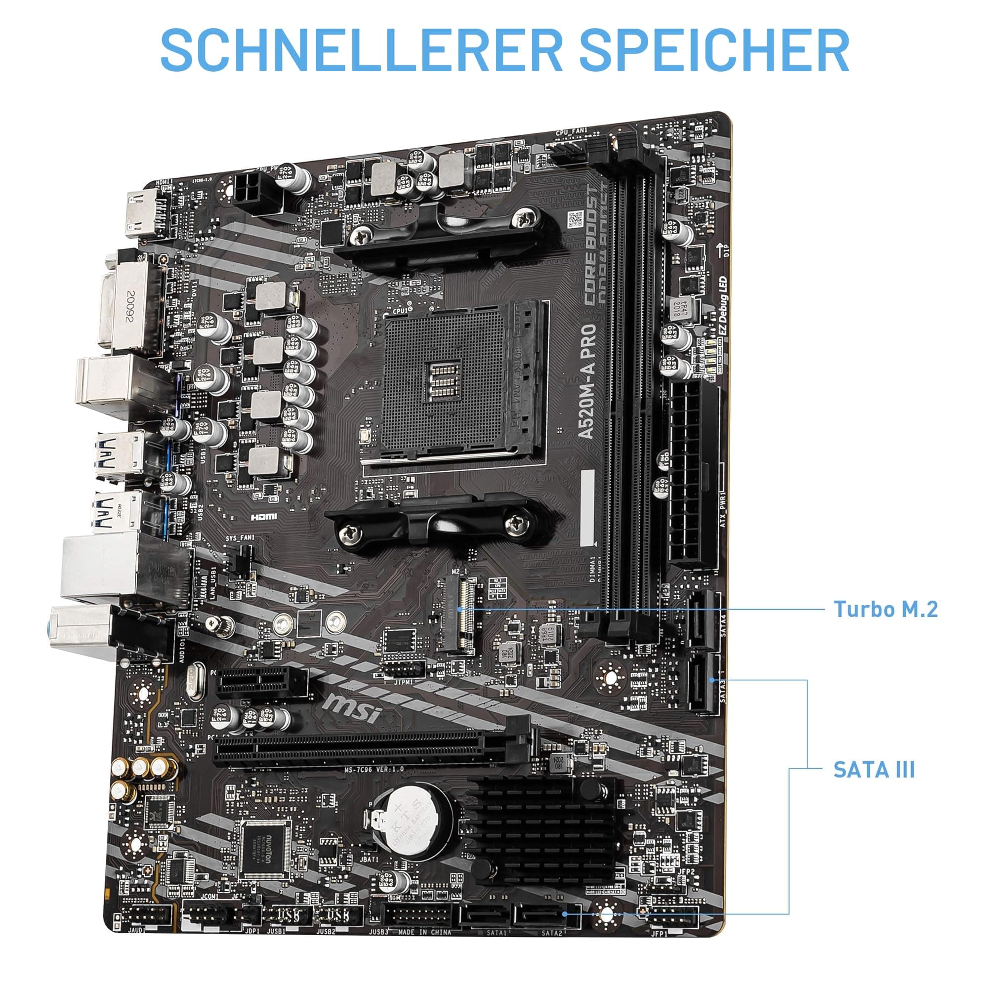 MSI A520M-A PRO Bild 5
