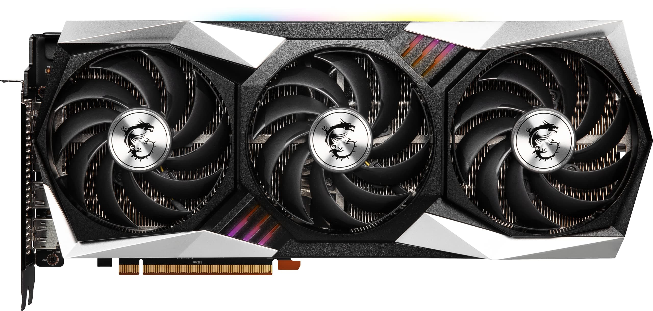 MSI Radeon RX 6750 XT Gaming X Trio 12G Gaming Grafikkarte - AMD RX 6750 XT, 12GB GDDR6 Speicher,192-bit, 18 Gbps Bild 3