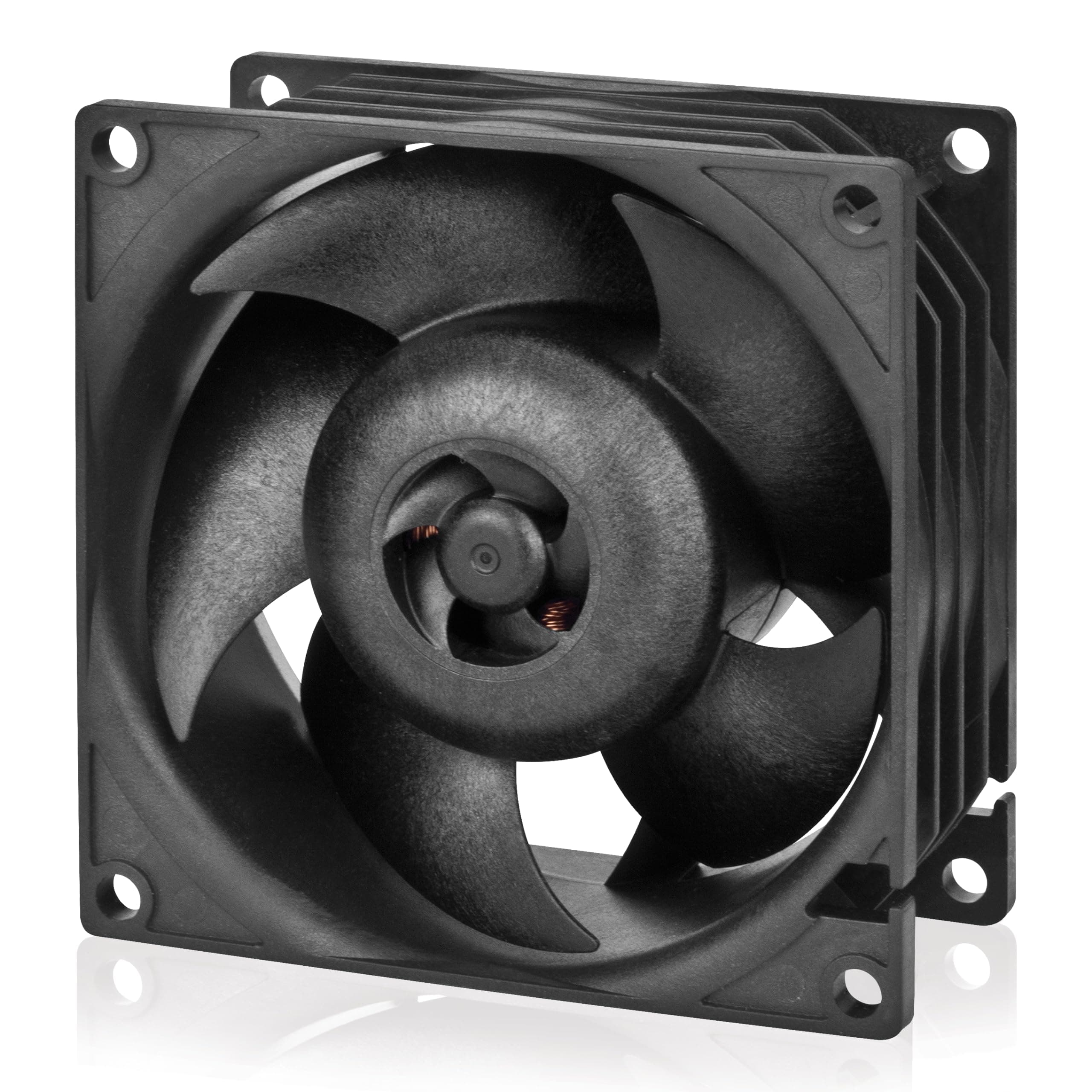 ARCTIC S8038-7K - Server Lüfter, 80x80x38 mm, 500-7000 rpm, PWM reguliert, 4-Pin Anschluss, 12 V DC - Schwarz 1 Stück
