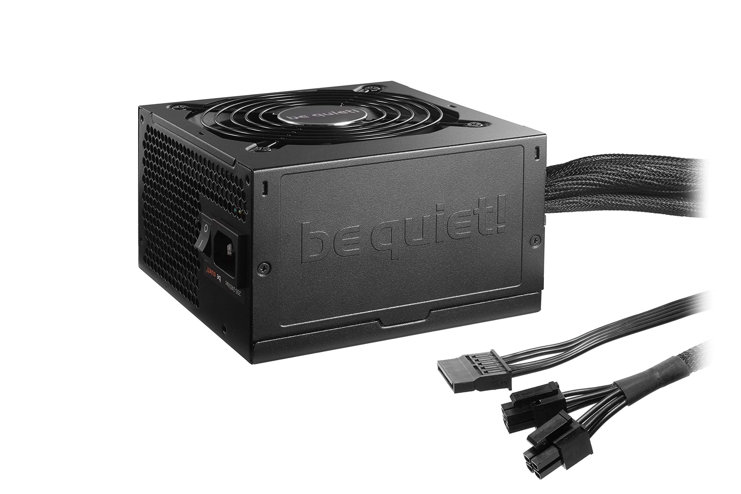 be quiet! System Power 9 600W cm PC-Netzteil | 80 Plus Bronze Effizienz | ATX | mit Kabelmanagement | Schwarz | BN302 Bild 3