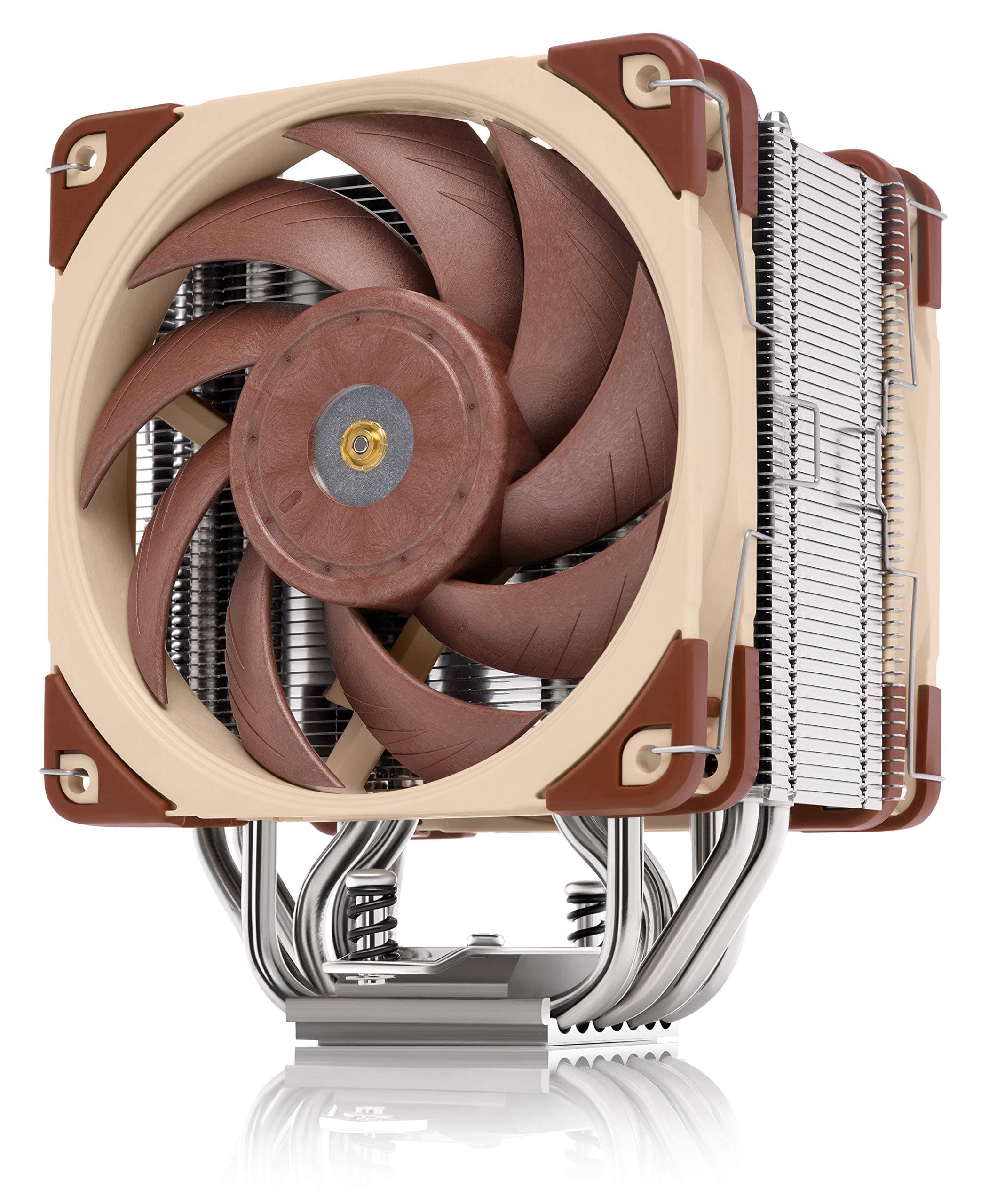 Noctua NH-U12A, CPU Kühler in Premium-Qualität mit leisen NF-A12x25 PWM Hochleistungslüftern (120mm, Braun) Bild 2