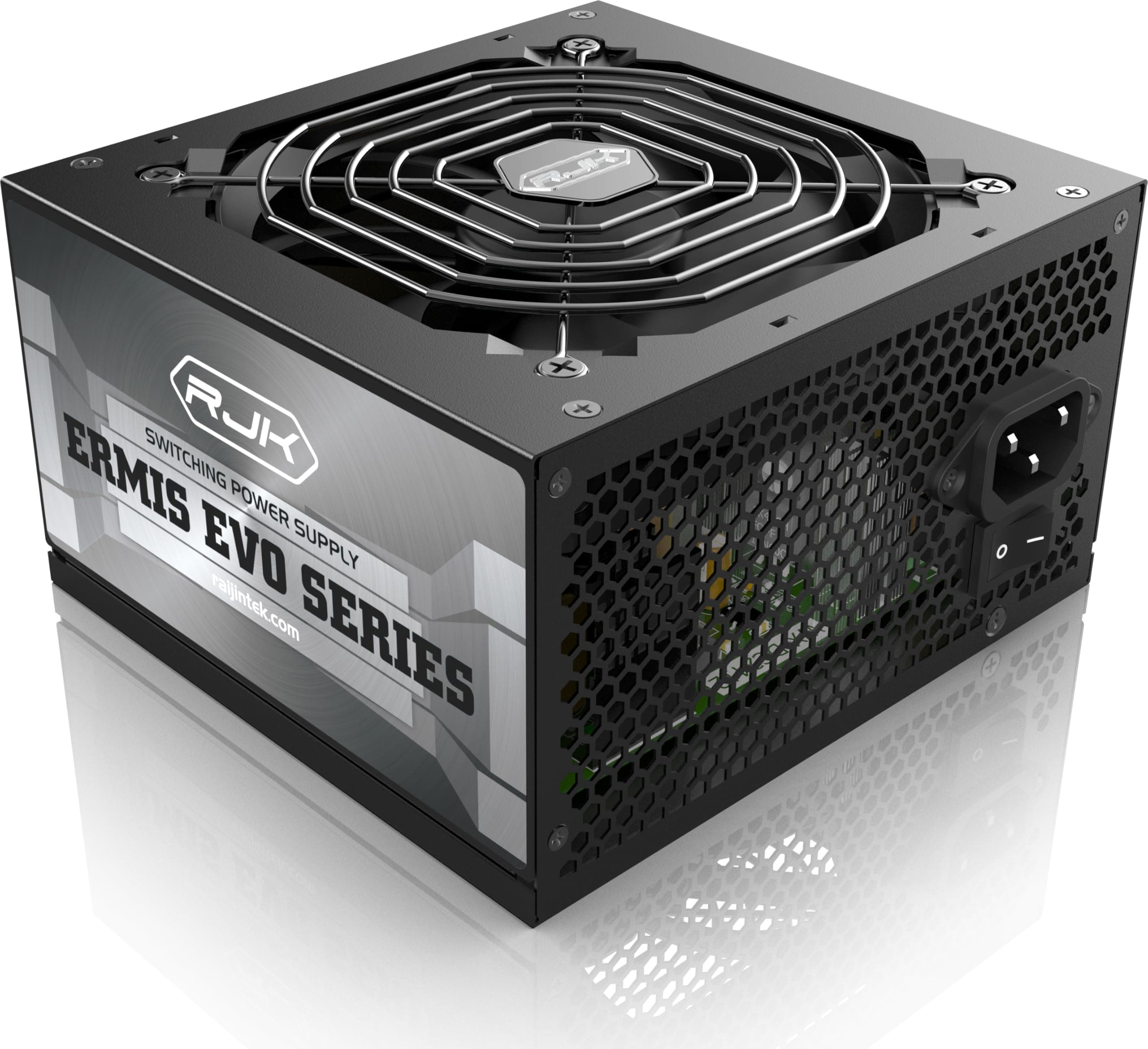 RAIJINTEK ERMIS EVO 850B ATX 3.1 Netzteil, 80 Plus Bronze, DC-to-DC Design, 12cm Lüfter mit statischem und hohem Druck, Flache Kabel, Leiser & Stabiler Betrieb 850W Bild 5