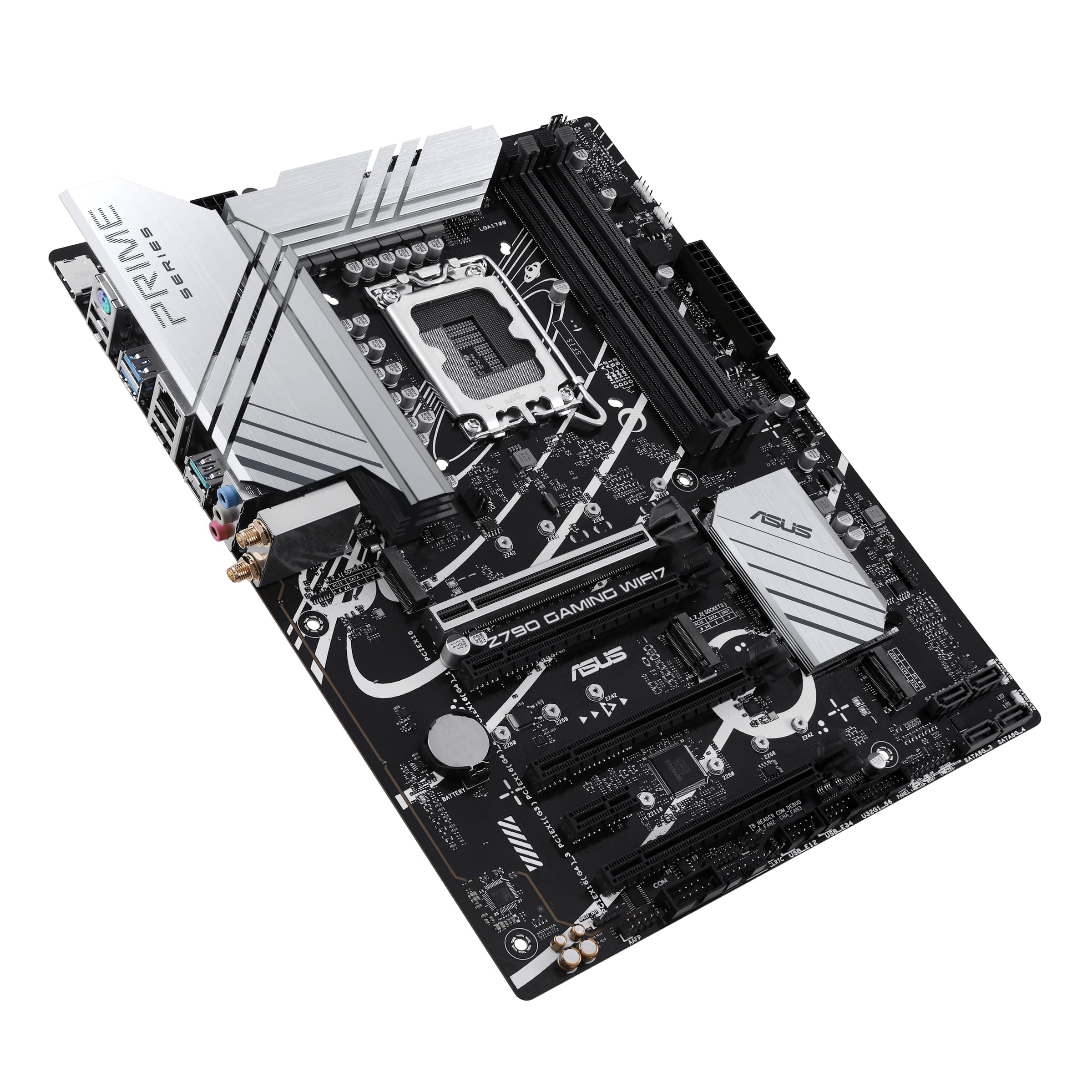 ASUS Z790 GAMING WIFI7 LGA 1700 ATX Motherboard mit PCIe 5.0, drei M.2 Steckplätzen, 14 + 1 DrMOS, DDR5, WIFI 7, Realtek 1 GB LAN, HDMI TM, USB 3.2 Gen 2x2 Type-C, Front USB 3.2 Gen 1 Type-C Bild 5