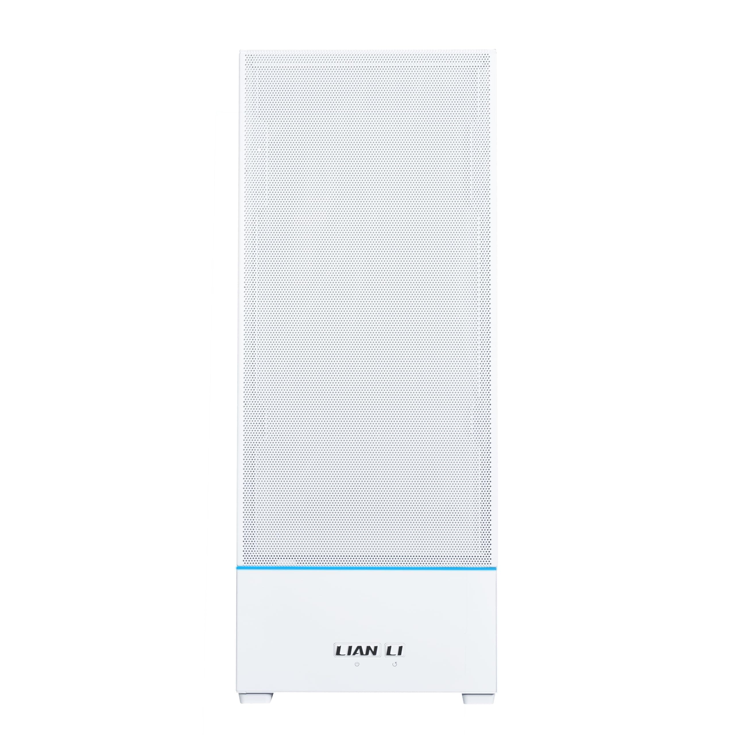 Lian Li SUP-01W PC-Gehäuse, Triple Cooling Chamber Design, 400mm GPU-Freiraum, unterstützt Radiatoren bis zu 360mm, DREI vorinstallierte 120mm Lüfter, Stahl, gehärtetes Glas, Weiß Bild 5