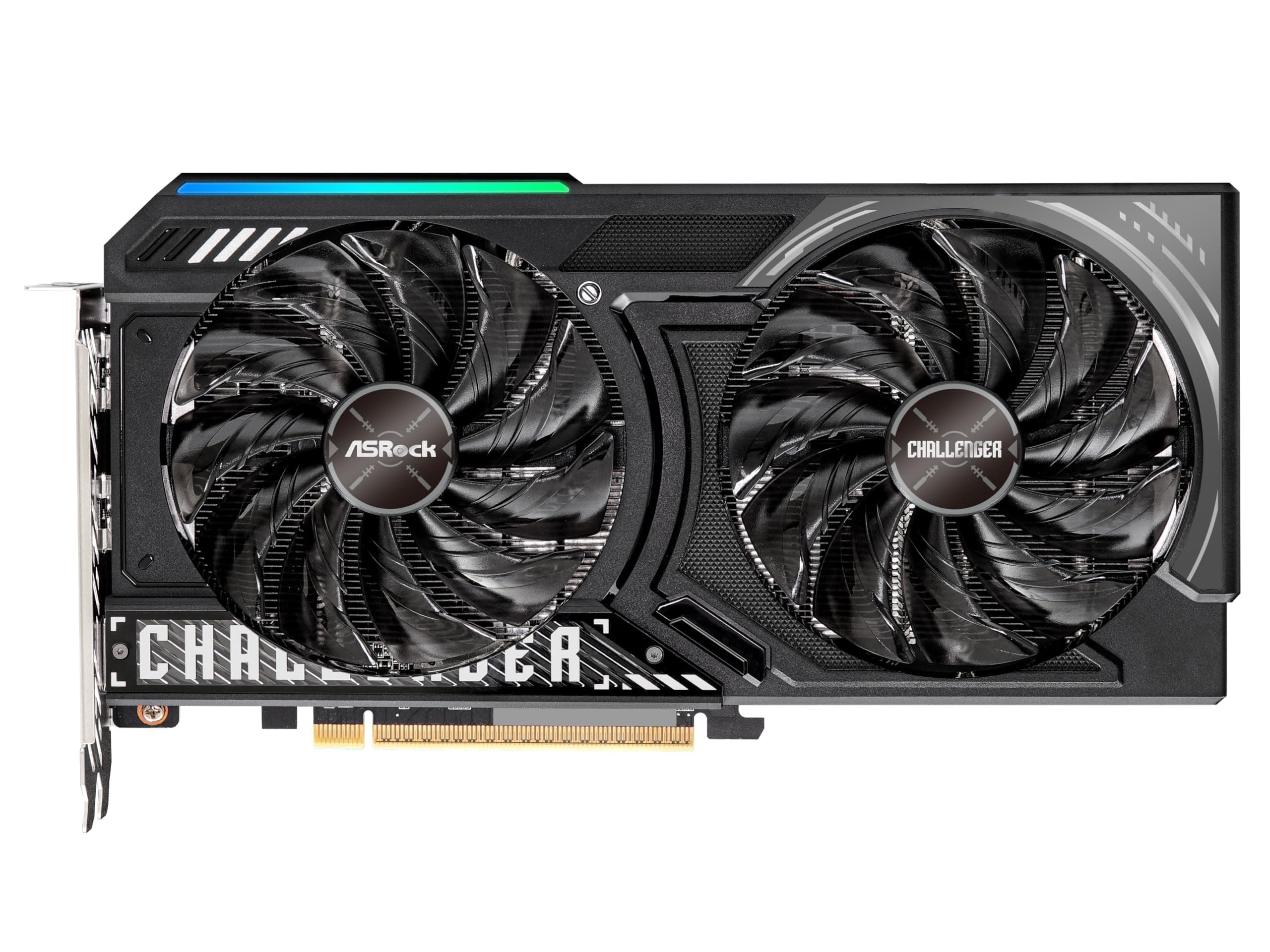 ASRock AMD Radeon™ RX 9060 XT Challenger Grafikkarte, 16GB GDDR6, PCI Express 5.0 x16, DisplayPort 2.1a, HDMI 2.1b Bild 4