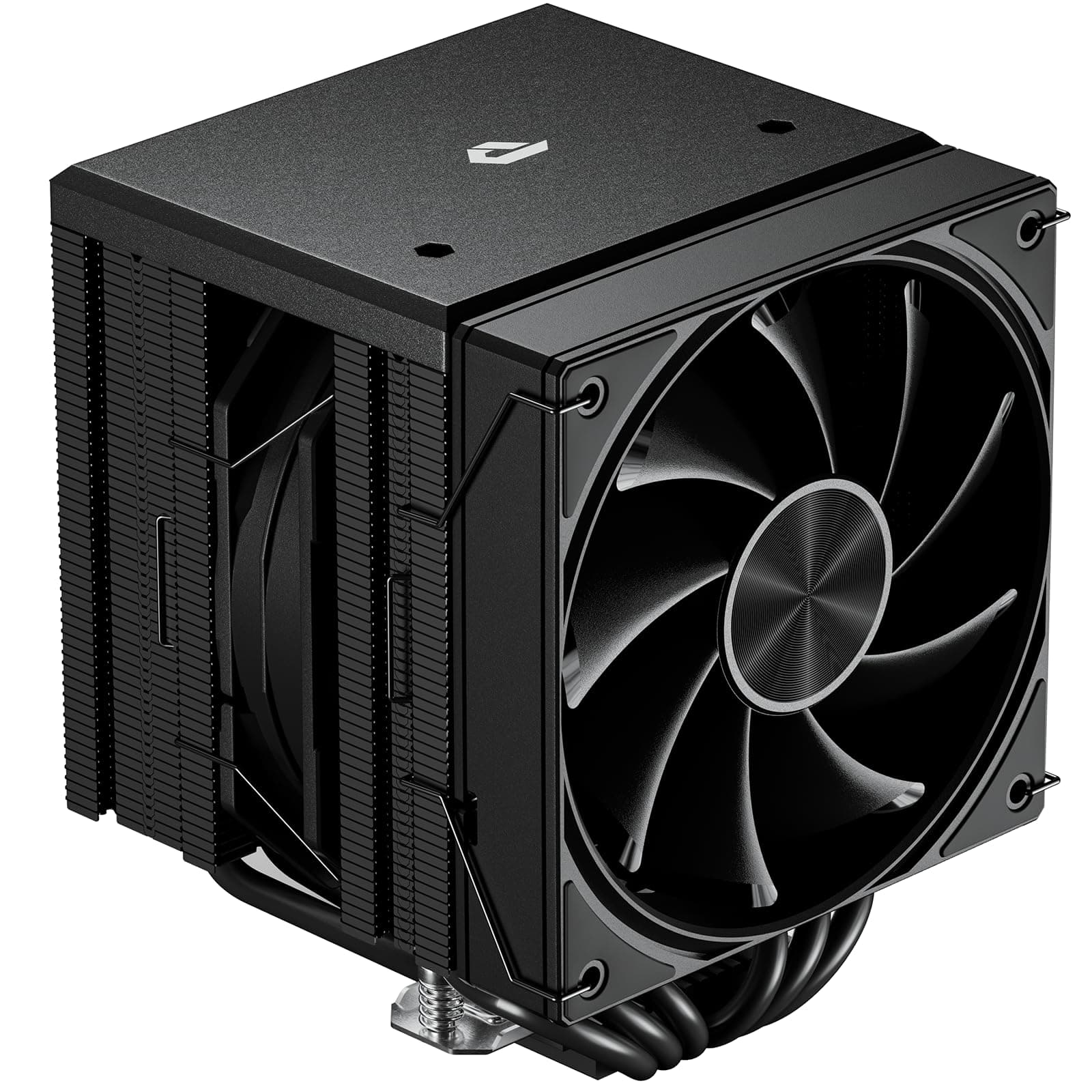 upHere gaming CPU Cooler,Dual Tower 6 Heat Pipes CPU Kühler,2 * 120MM PWM Lüfter,Ohne Entfernen des Lüfters zu Installieren den CPU Kühler,für AMD AM4 AM5/Intel 2011/2066 (X79/X99),PC Kühler,UE2K6. UE2K6-Schwarz