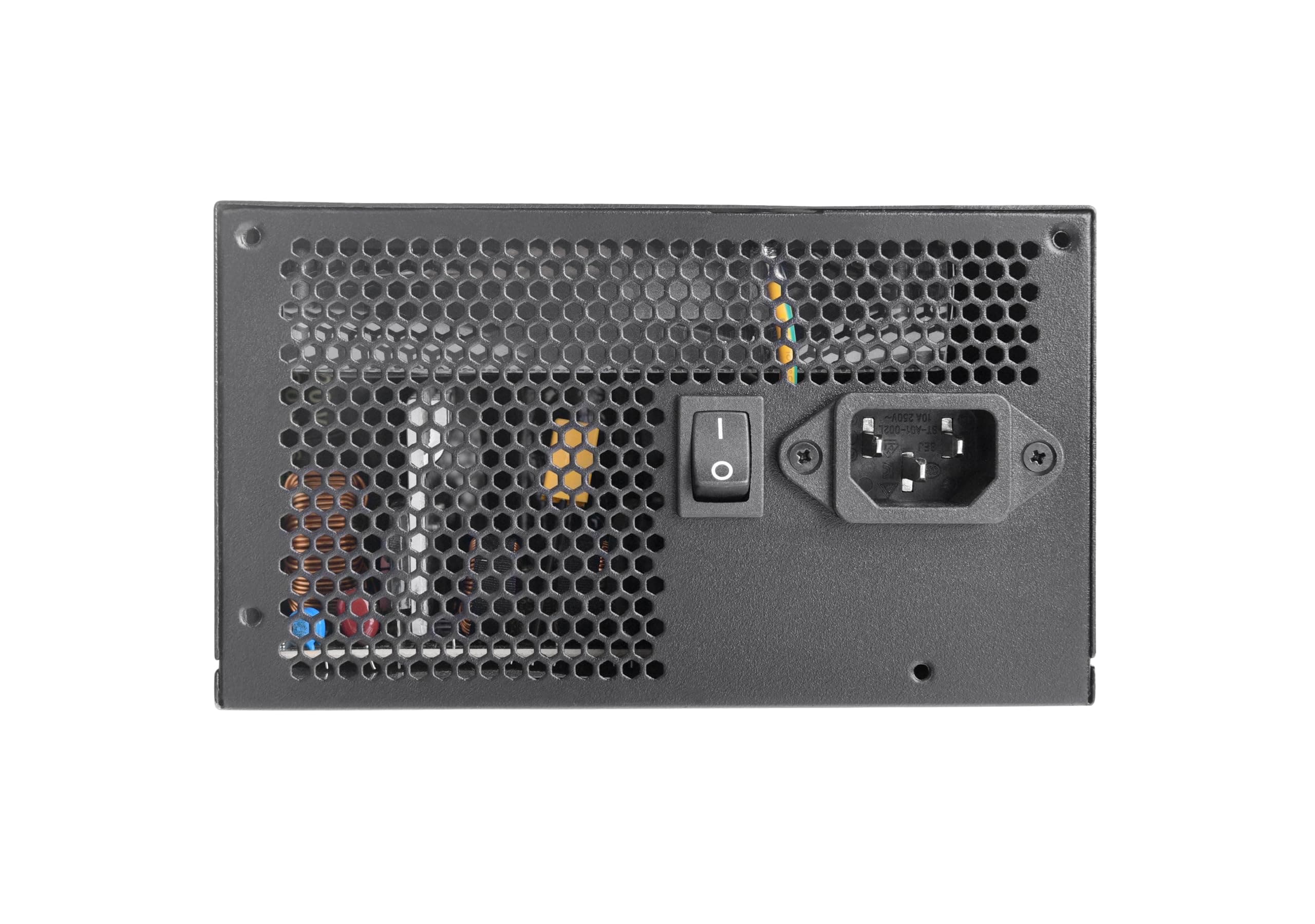 Thermaltake Hamburg 650W Netzteil | German Series | ATX 3.1 | 80 Plus White | Non-Modular | 2× PCIe 6+2 Pin | Leiser 120mm Lüfter | DC-to-DC Bild 7