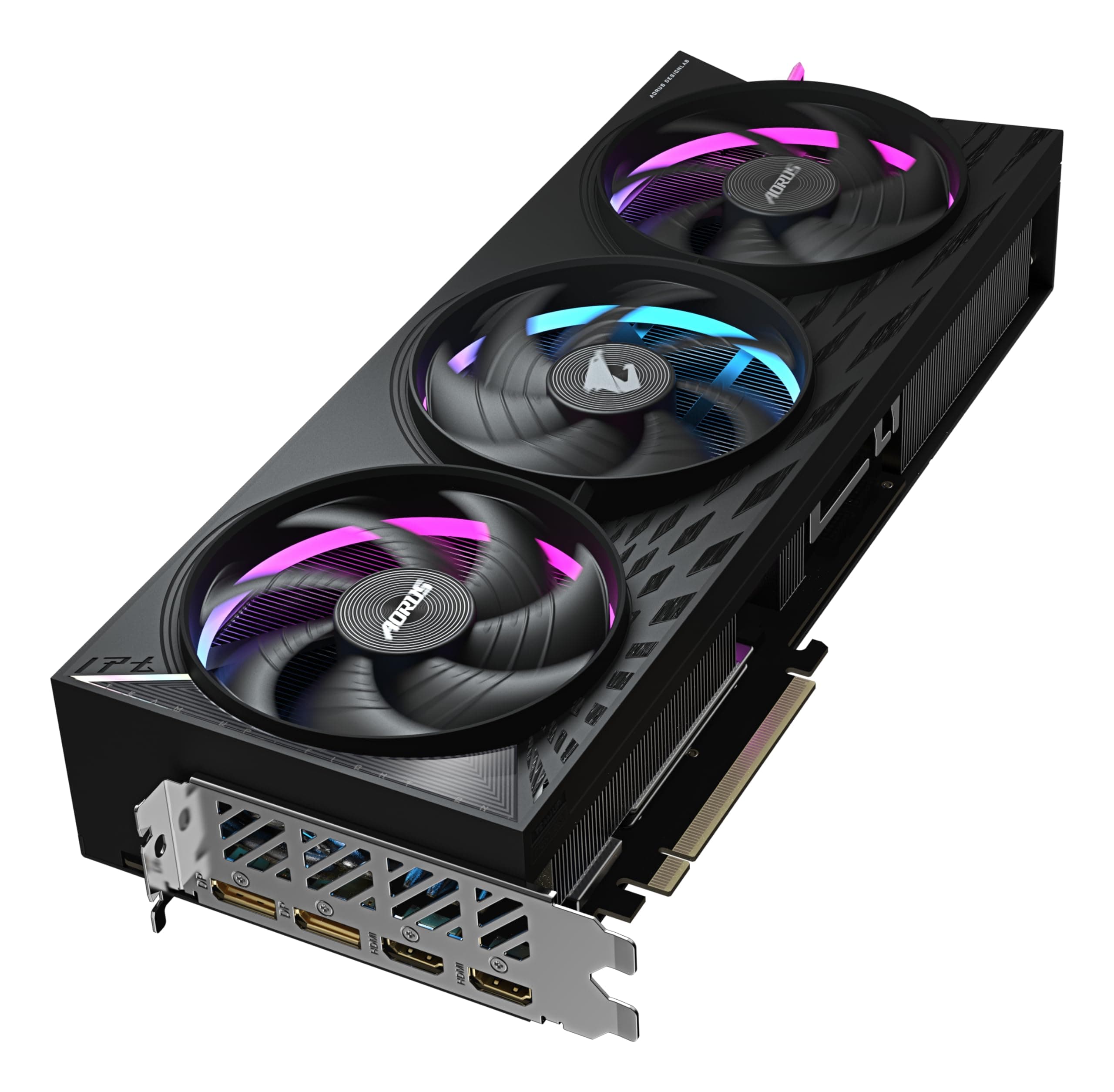 Gigabyte AORUS Radeon RX 9070 XT Elite 16G Grafikkarte - 16 GB GDDR6, 256 Bit, PCI-E 5.0, 3100 MHz Kernfrequenz, 2 x DisplayPort, 2 x HDMI, GV-R9070XTAORUS E-16GD Bild 7