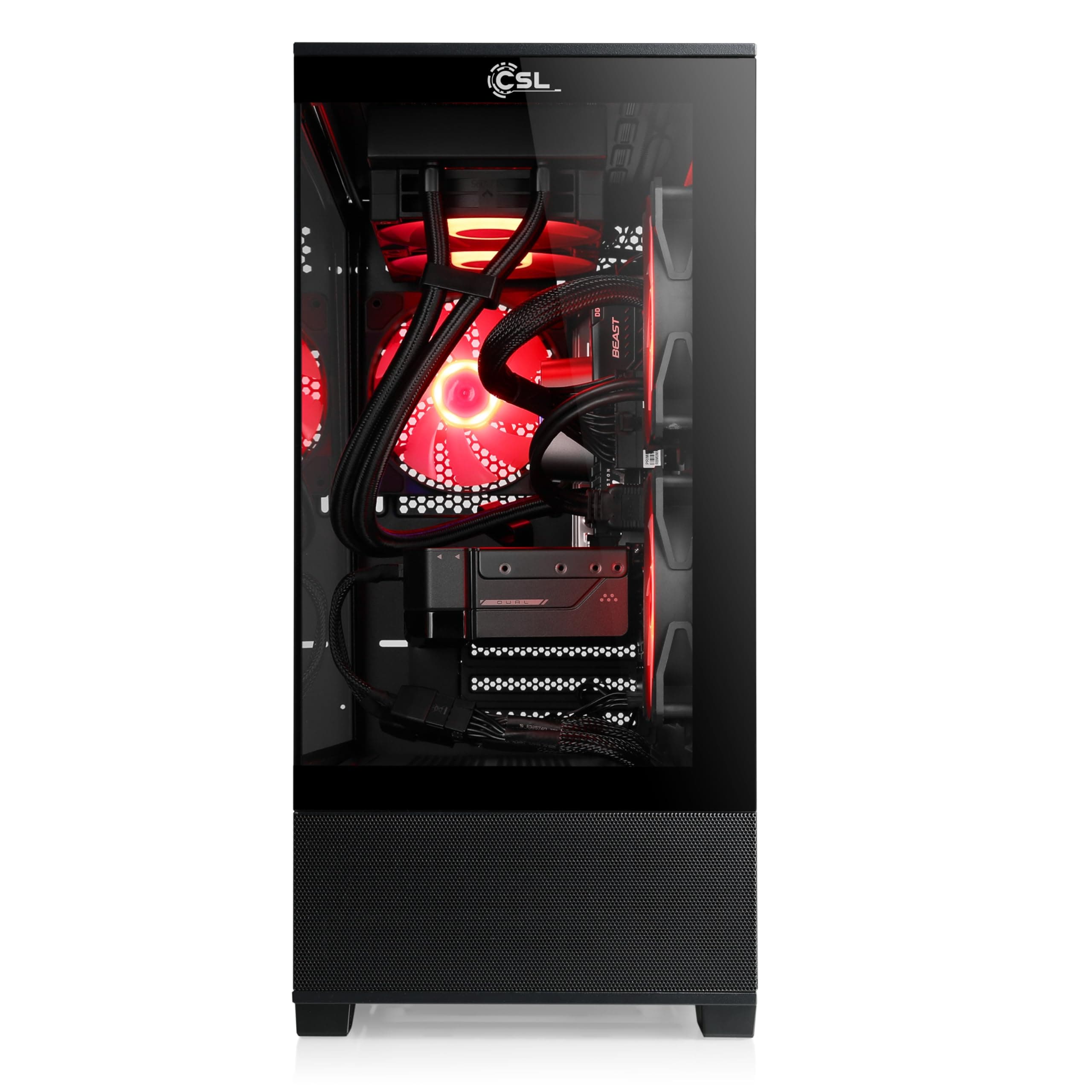 Gaming PC mit Windows 11 Pro | AMD Ryzen 7 7800X3D 8X 4.2 GHz | RTX 5070 | 1000 GB M.2 NVMe | 32 GB DDR5 RAM | Computer für Zocker, Gamer Desktop Rechner zum Spielen | A16005 Bild 3