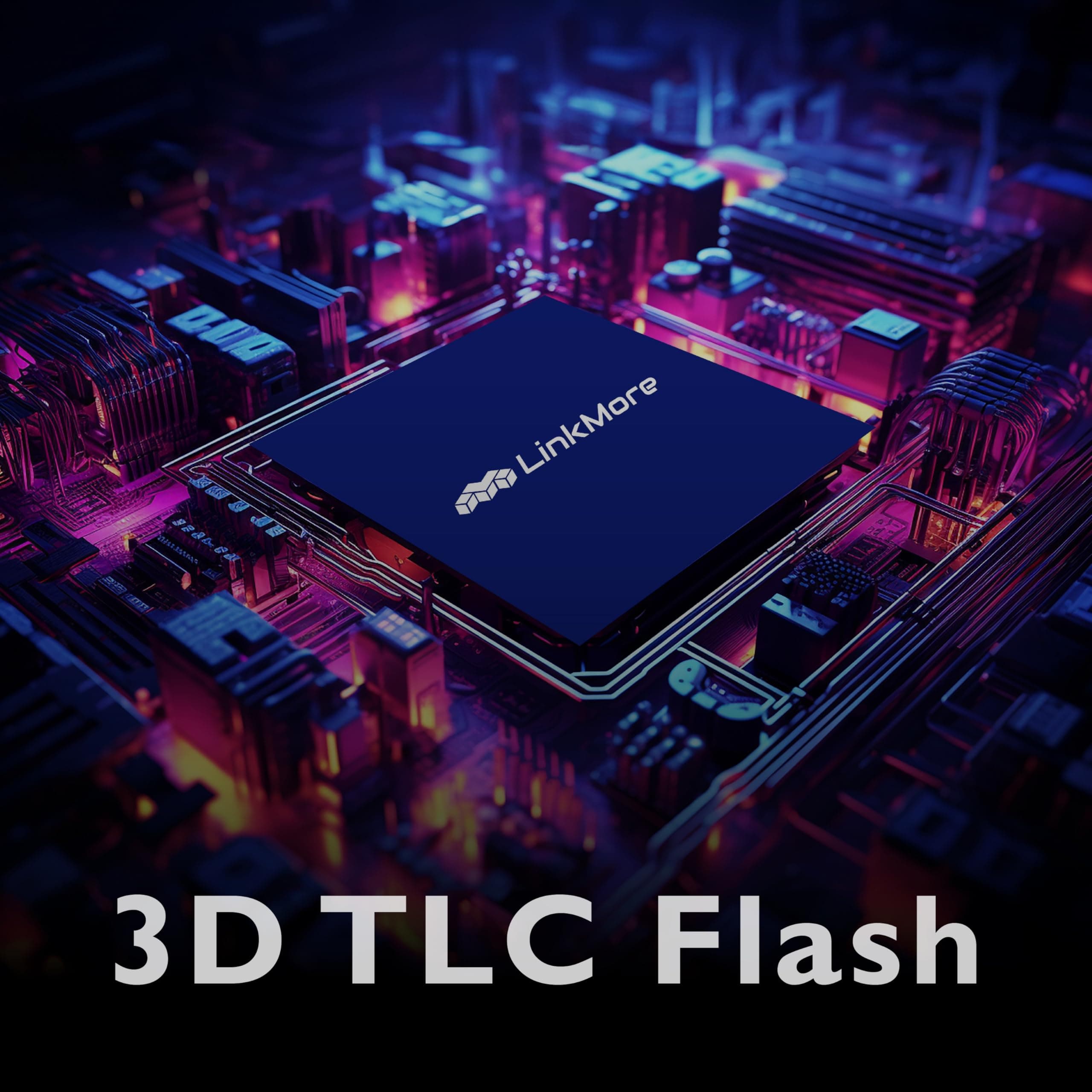 LinkMore XE300 SE 512 GB PCIe Gen3x4 NVMe M.2 2280 Internes Solid State Drive, Lesen bis zu 2100 MB/s, Schreiben bis zu 1600 MB/s, für Latop und PC 512GB Gen 3X4 (XE300SE) Bild 7