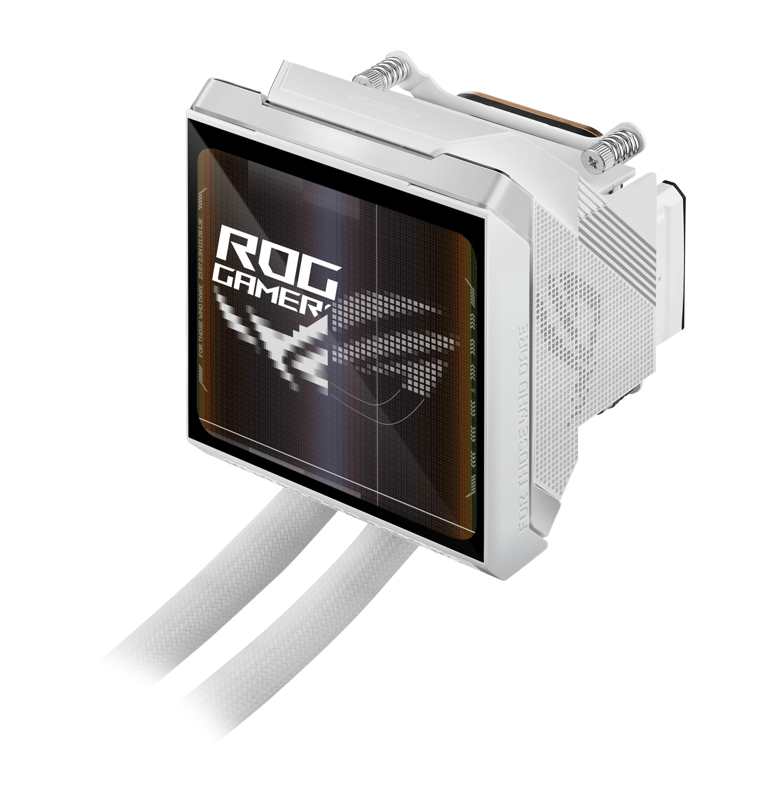 ASUS ROG STRIX LC IV 360 ARGB White Edition All-in-One Flüssig-CPU-Wasserkühlung (3x adressierbare ROG ARGB-Lüfter, Asetek-Pumpe 8. Generation, LCD-Display, Intel LGA 1700, 1200, 115X, AMD AM5, AM4) Bild 5