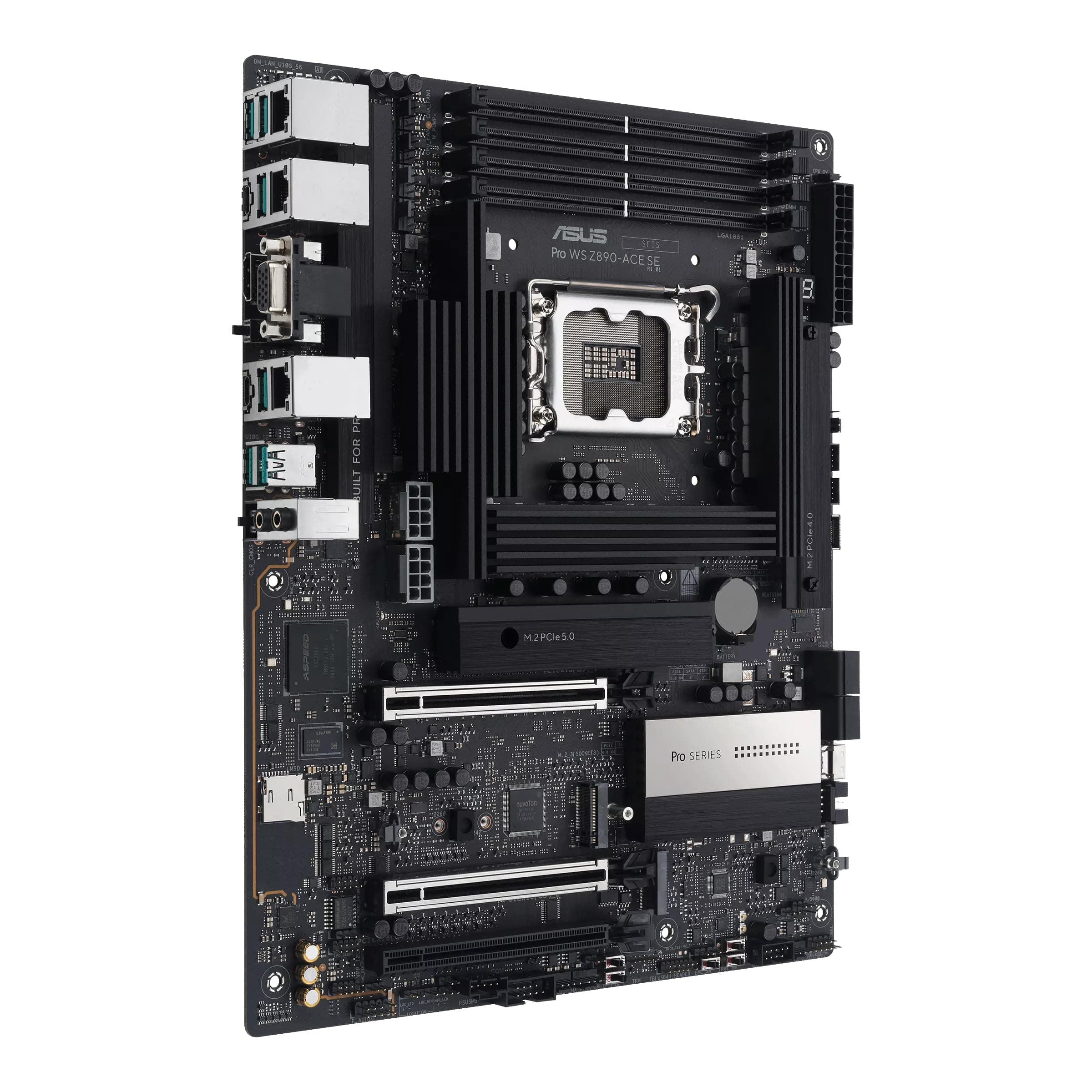 ASUS Ersatzteil Pro Ws Z890-Ace Se Intel Z890 Lga 1851 (Socket V1) ATX, 90MB1JC0-M0EAY0 Bild 5