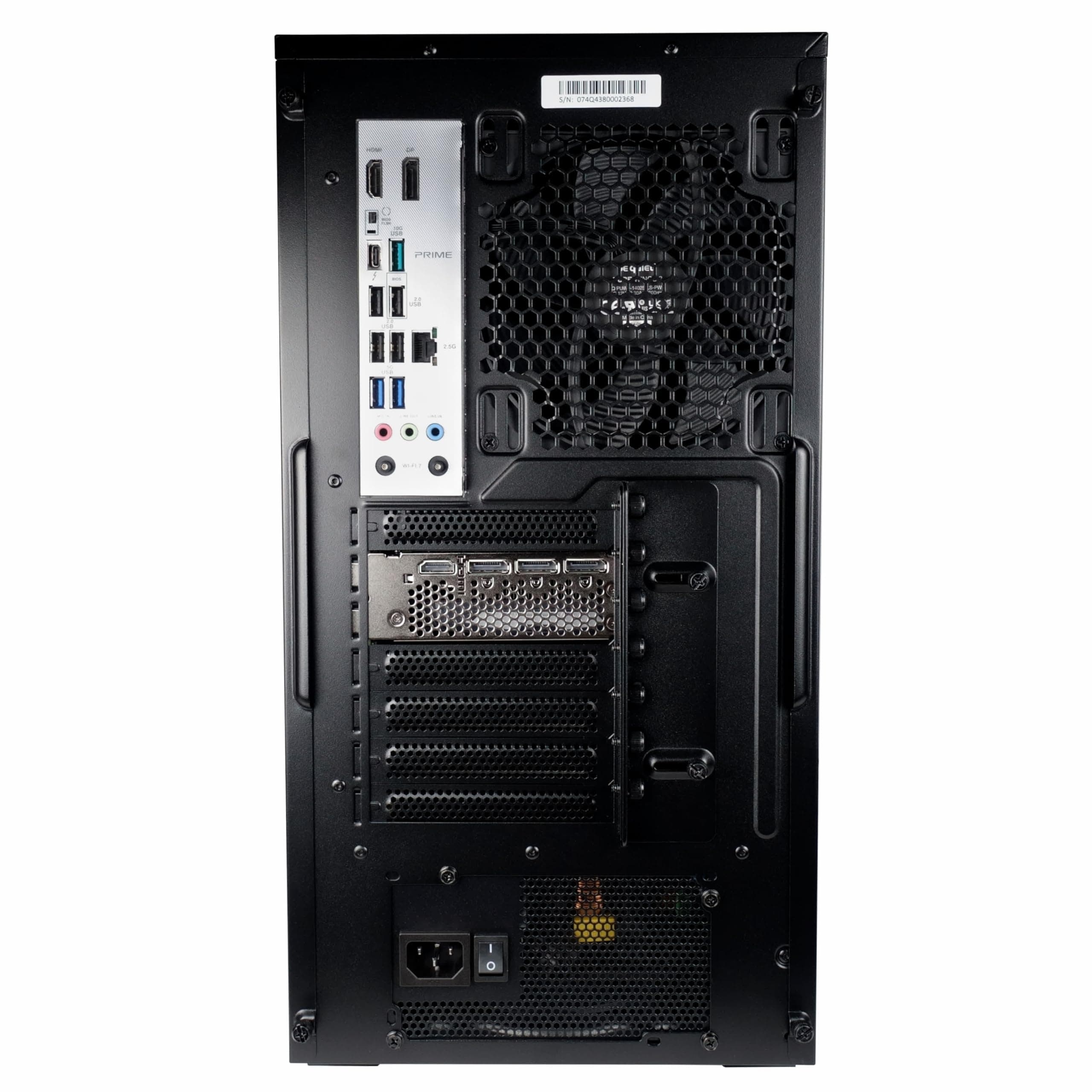 Gaming/Creator PC Intel Core Ultra 9 285K bis 5,7 GHz Turbo 240mm Wasserkühlung Nvidia GeForce RTX 5080 16GB GDDR7 96GB DDR5-6400MHz 4TB M.2 SSD Windows 11 Pro Gehäuse Schwarz Airflow Design Intel 285K 96GB DDR5 RTX 5080 Bild 3