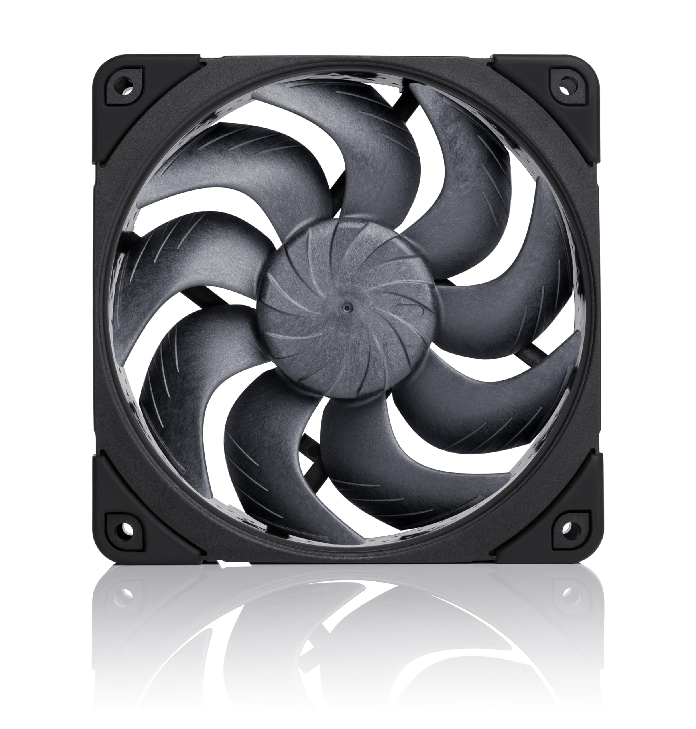 Noctua NF-A12x25 G2 PWM chromax.black, Leiser 120mm PC-Lüfter in Premium-Qualität, 4-Pin (Schwarz) Bild 5