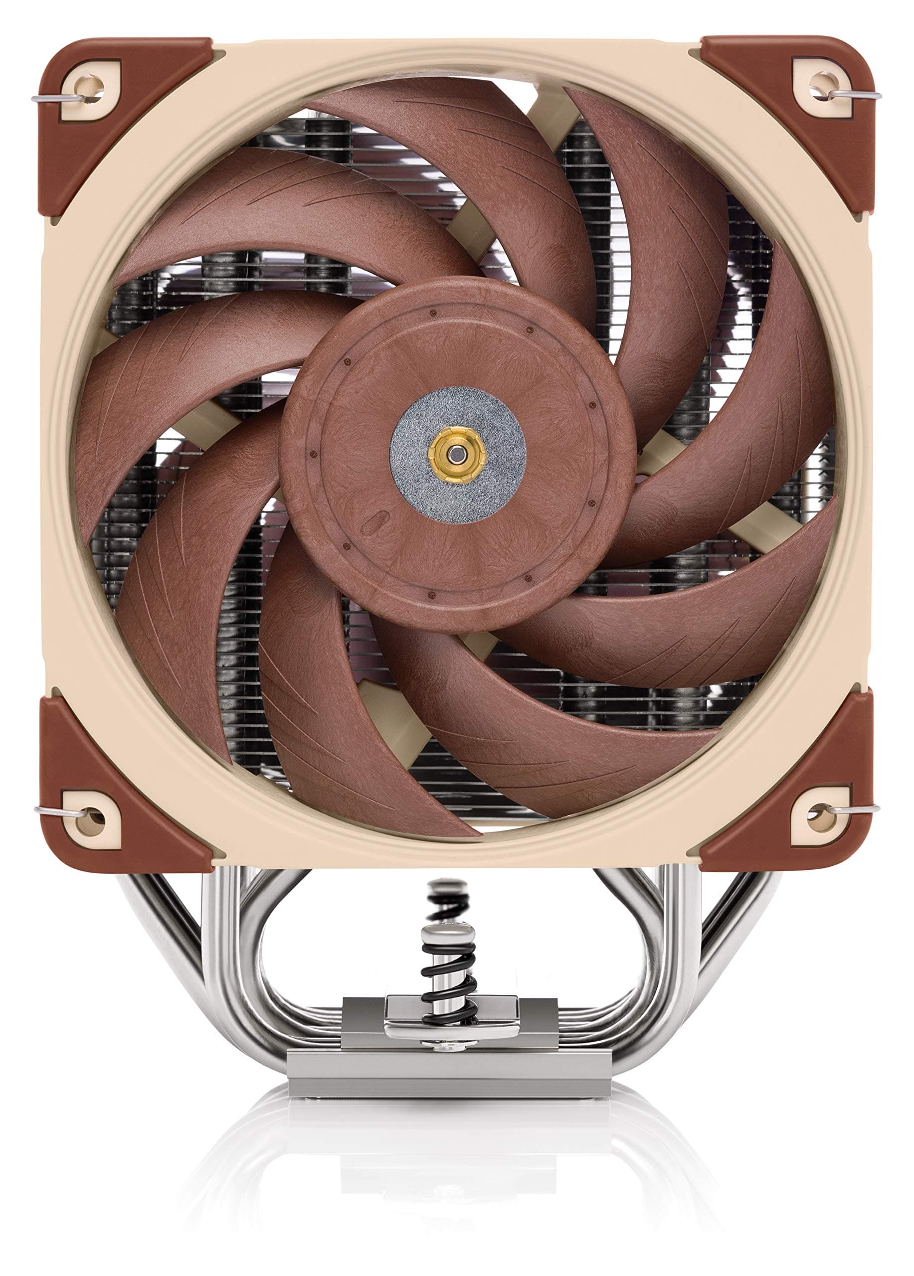 Noctua NH-U12A, CPU Kühler in Premium-Qualität mit leisen NF-A12x25 PWM Hochleistungslüftern (120mm, Braun) Bild 3