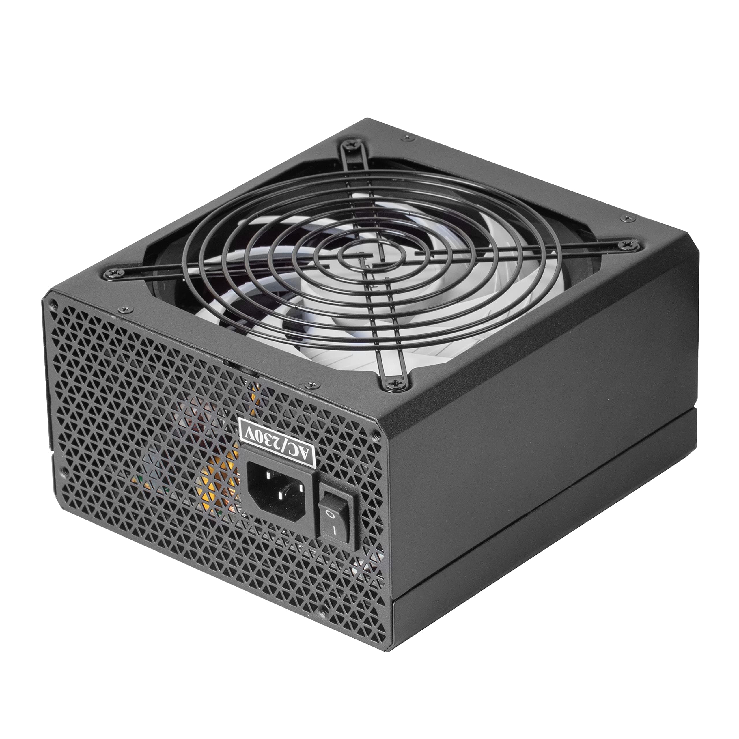 Tacens Radix ECO X 650, Netzteil PC ATX 650W, 6 Jahre, Silent AI-RPM Technologie, 87% Wirkungsgrad, Schwarz, 1RECOX650 Bild 4
