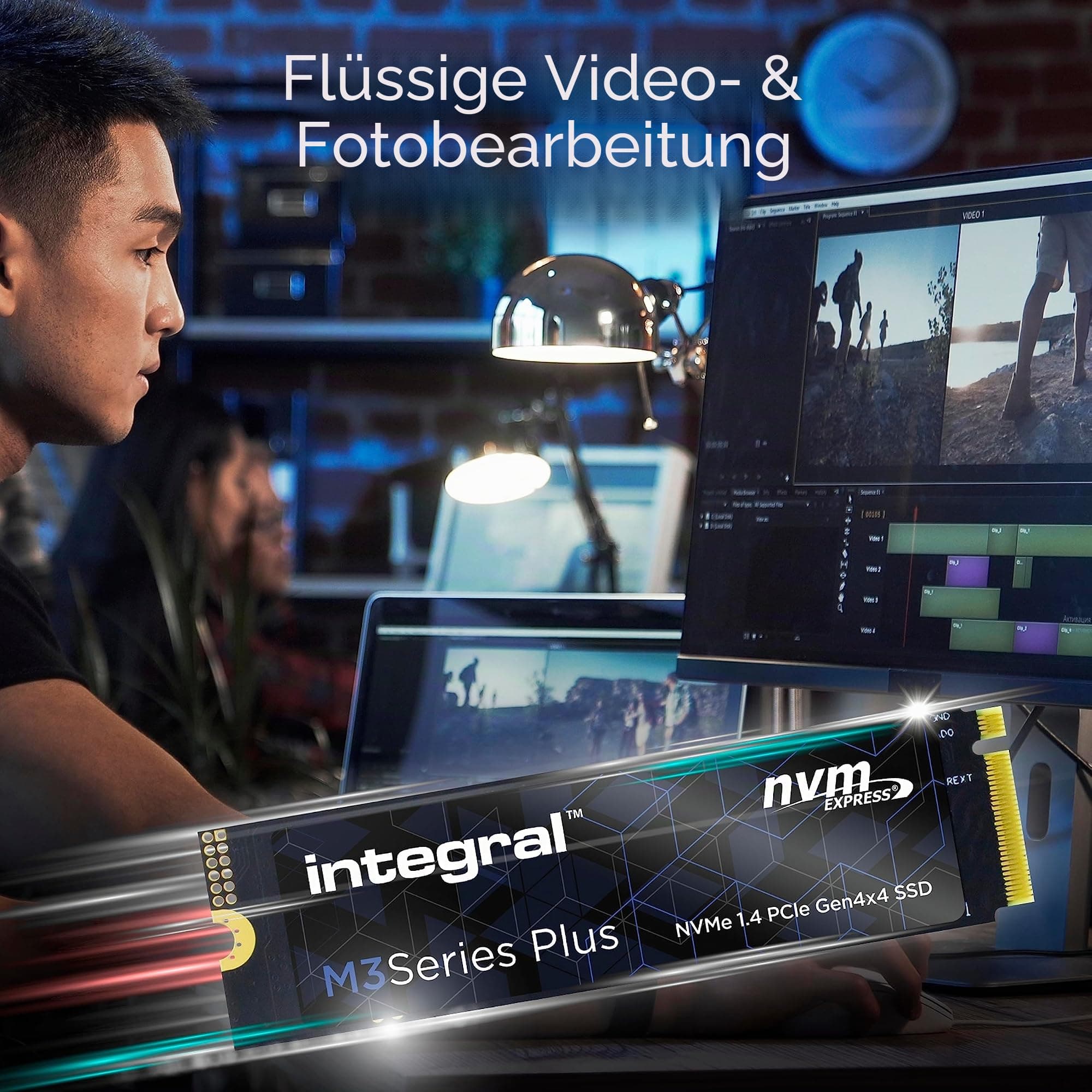 Integral 500GB NVMe SSD M.2 2280 PCIe Gen4x4 5000 MB/s Lesen – 2600 MB/s Schreiben M.2 Solid State Drive | M.2 SSD | SSD 500GB | 500GB SSD | PS5 SSD 500GB M3+ GEN4 (5000MB/s) Bild 8