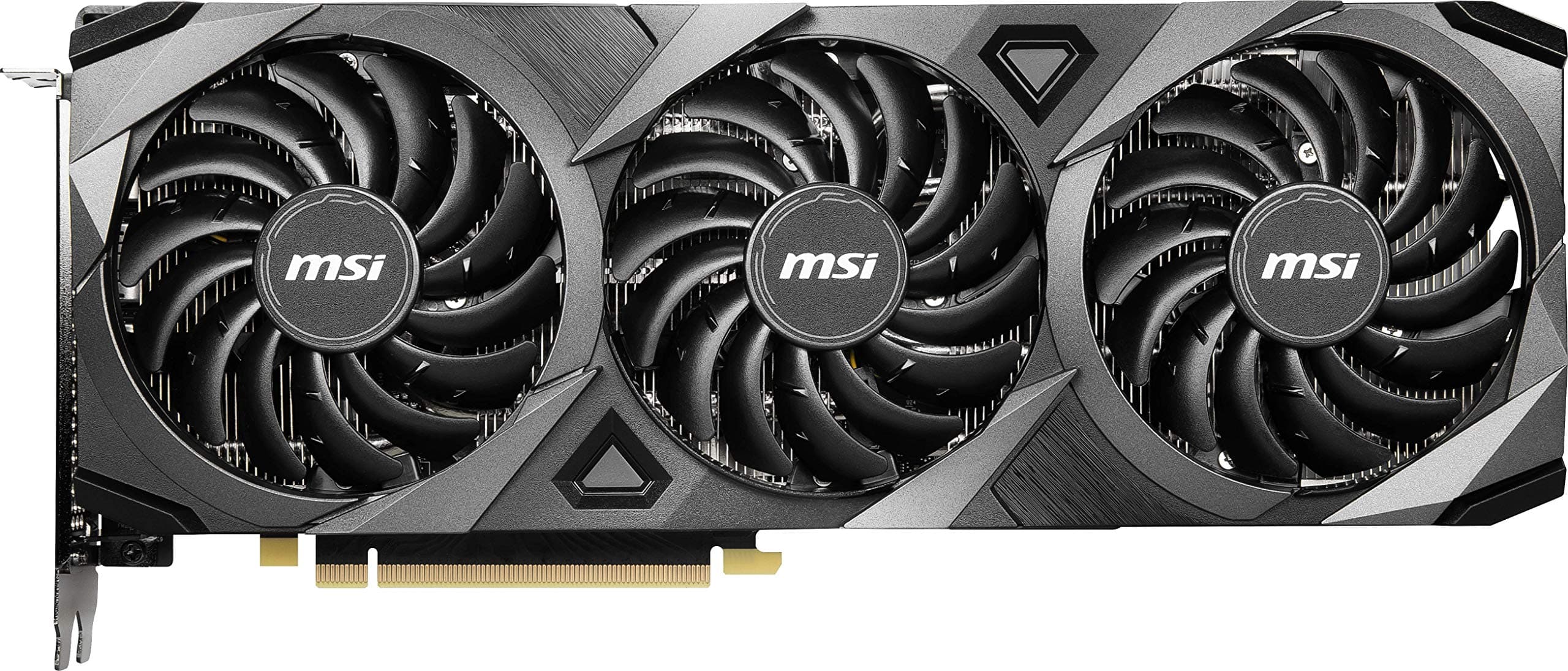 MSI GeForce RTX 3070 Ventus 3X 8G OC LHR Gaming Grafikkarte - NVIDIA RTX 3070 LHR, GPU 1755 MHz, 8 GB GDDR6 Speicher Bild 3