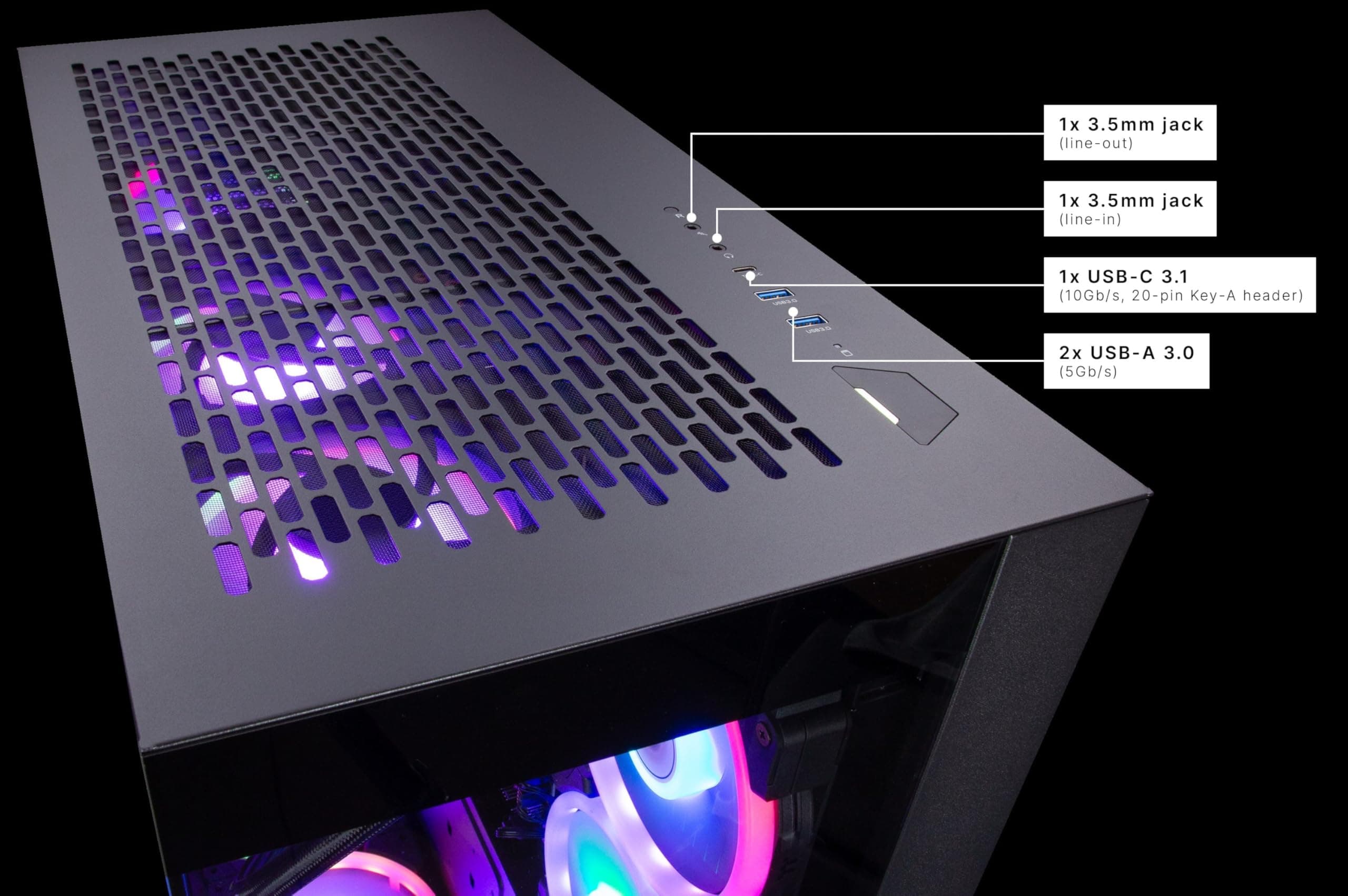Captiva PC Highend Gaming R99-755 | AMD Ryzen 9 9950X3D | 64GB DDR5 RAM | Radeon RX 9070 XT 16GB | 2 TB SSD | Windows 11 Home Bild 5
