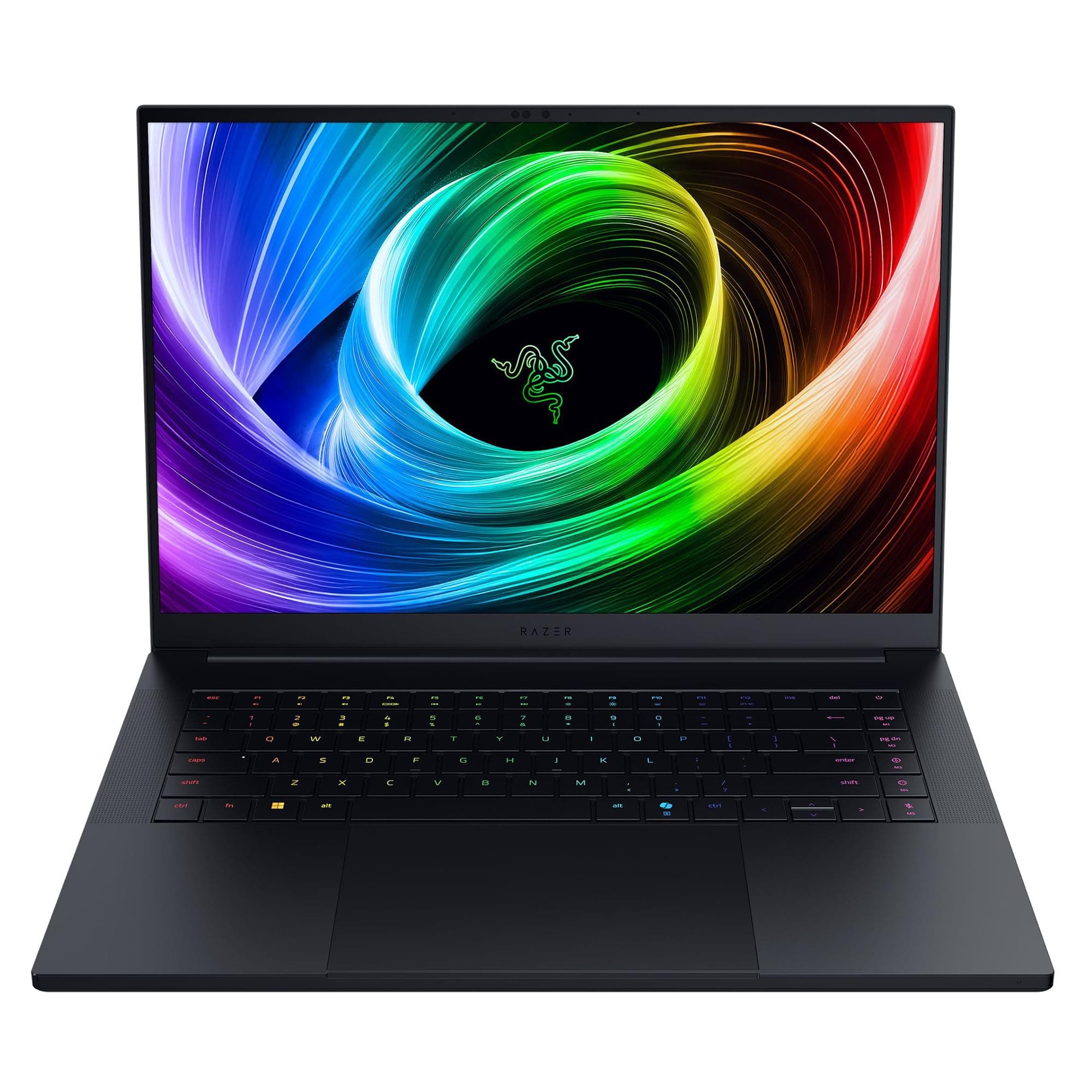 Razer Blade 16 (2025) - 16 Zoll AI Gaming Laptop - NVIDIA GeForce RTX 5060 - AMD Ryzen AI 9 365-16" QHD+ 240Hz OLED Display - 16GB LPDDR5X 8000 MHz - 1TB SSD - QWERTZ DE-Layout | Schwarz RTX5060 | 16GB | 1TB
