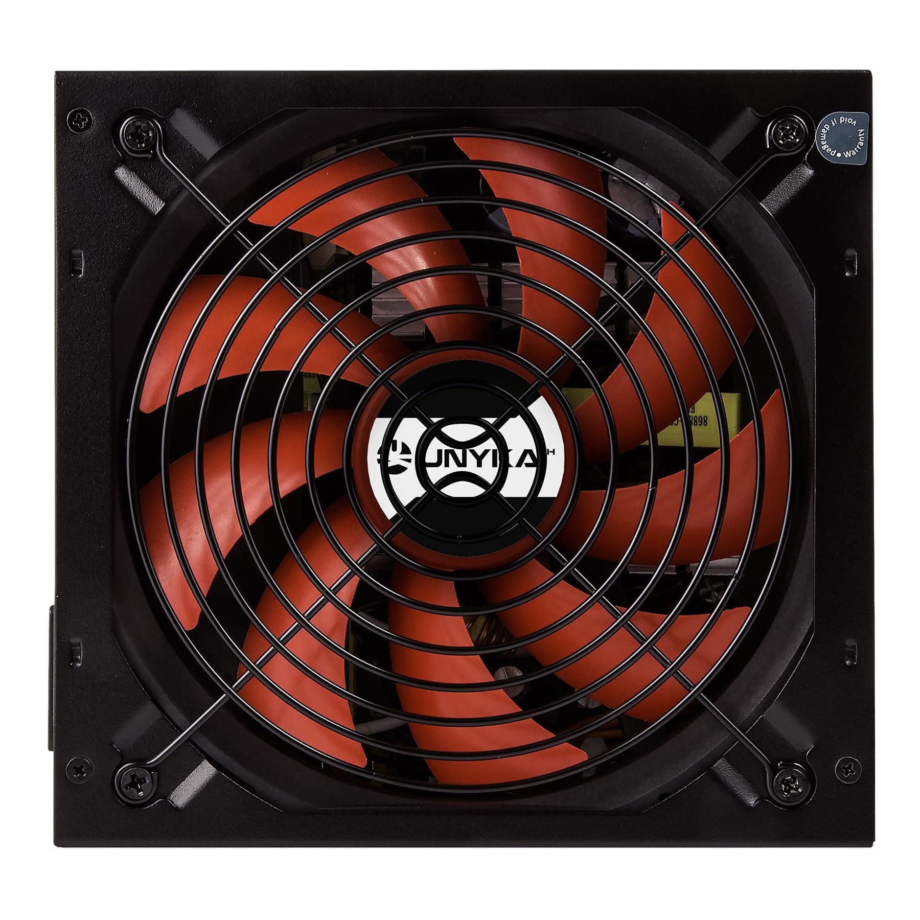 UNYKAch ATX 550 W Gaming-Netzteil mit 140 mm leisem Lüfter und Leistungskorrektur (PPFC) Bild 3