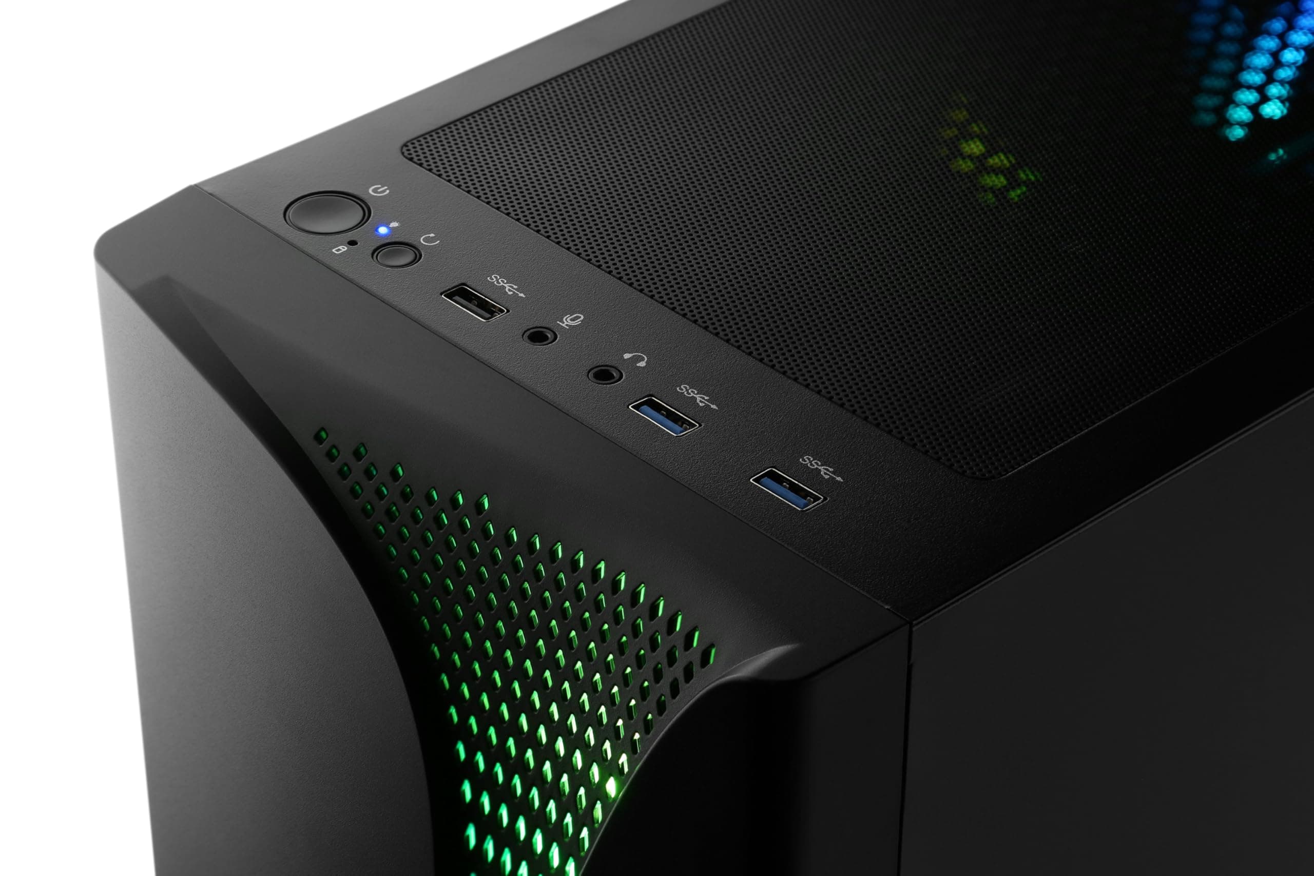 Gaming PC mit Windows 11 Pro | AMD Ryzen 7 5700 8X 3.7 GHz | RTX 5060 Ti | 1000 GB M.2 NVMe | 32 GB DDR4 RAM | Computer für Zocker, Gamer Desktop Rechner zum Spielen | A16004 Bild 2