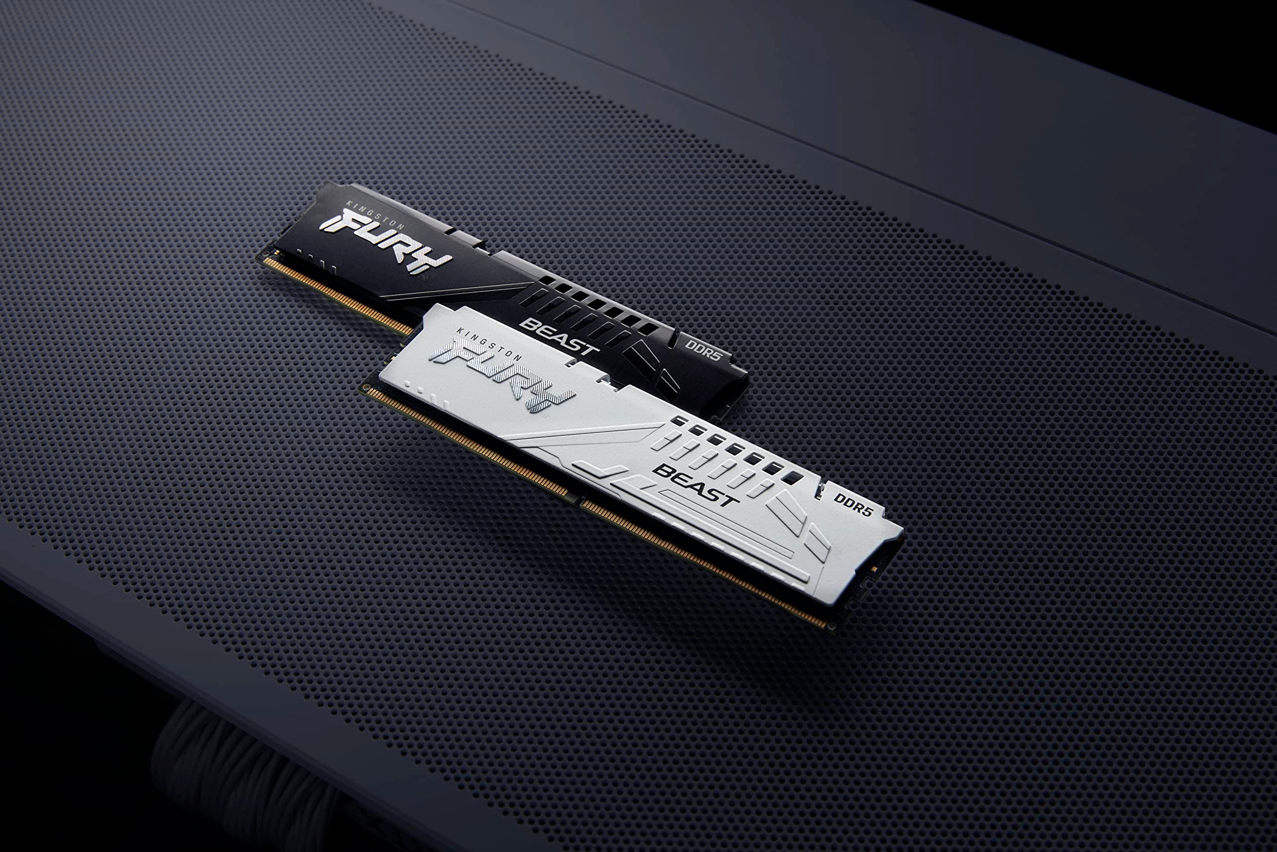 Kingston FURY Beast Weiß DDR5 64GB (2x32GB) 5600MT/s CL40 DIMM Desktop Gaming Speicher Kit mit 2 Intel XMP - KF556C40BWK2-64 Bild 7