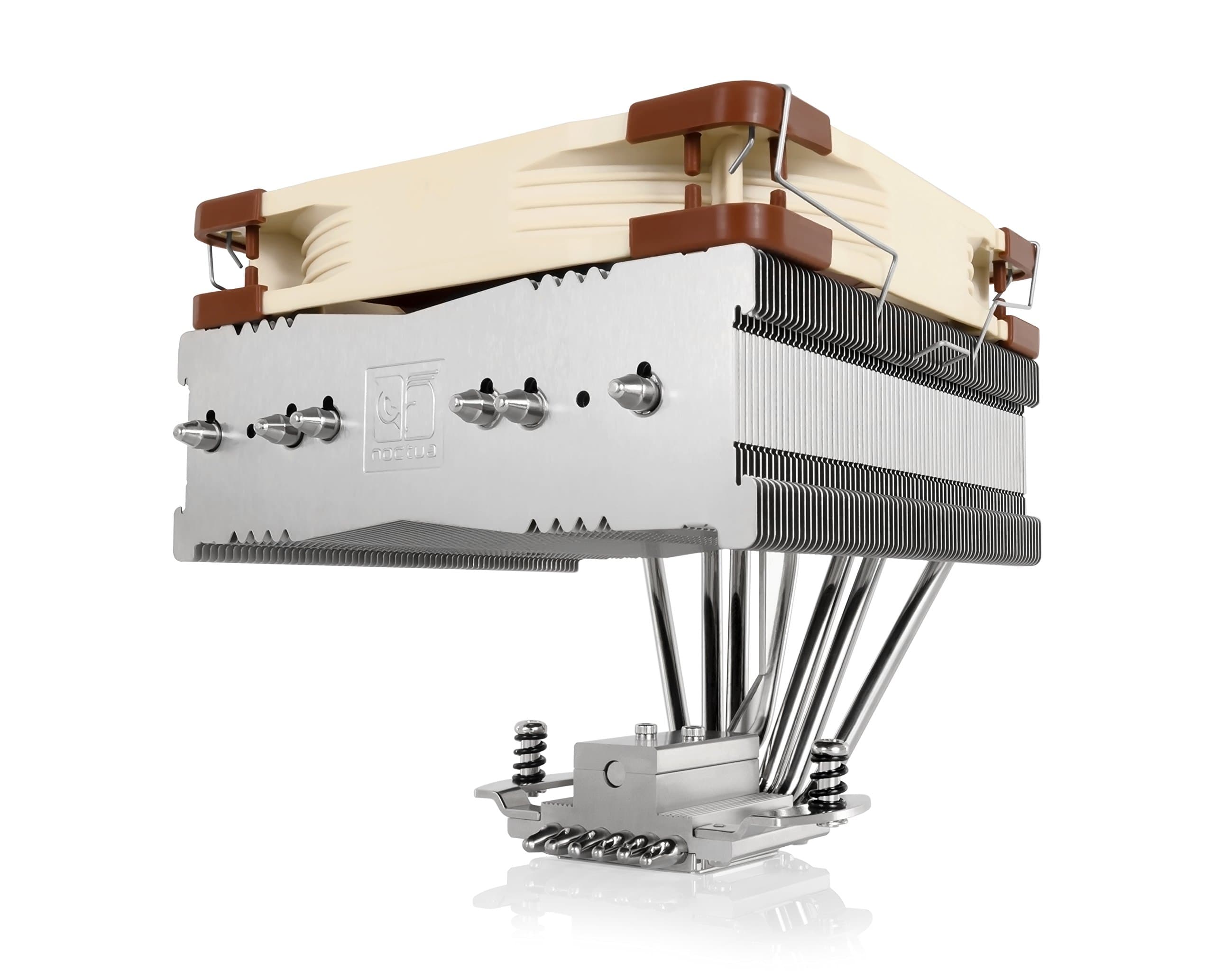 Noctua NH-C14S, Premium CPU Kühler mit NF-A14 PWM 140mm Lüfter (Braun) Single